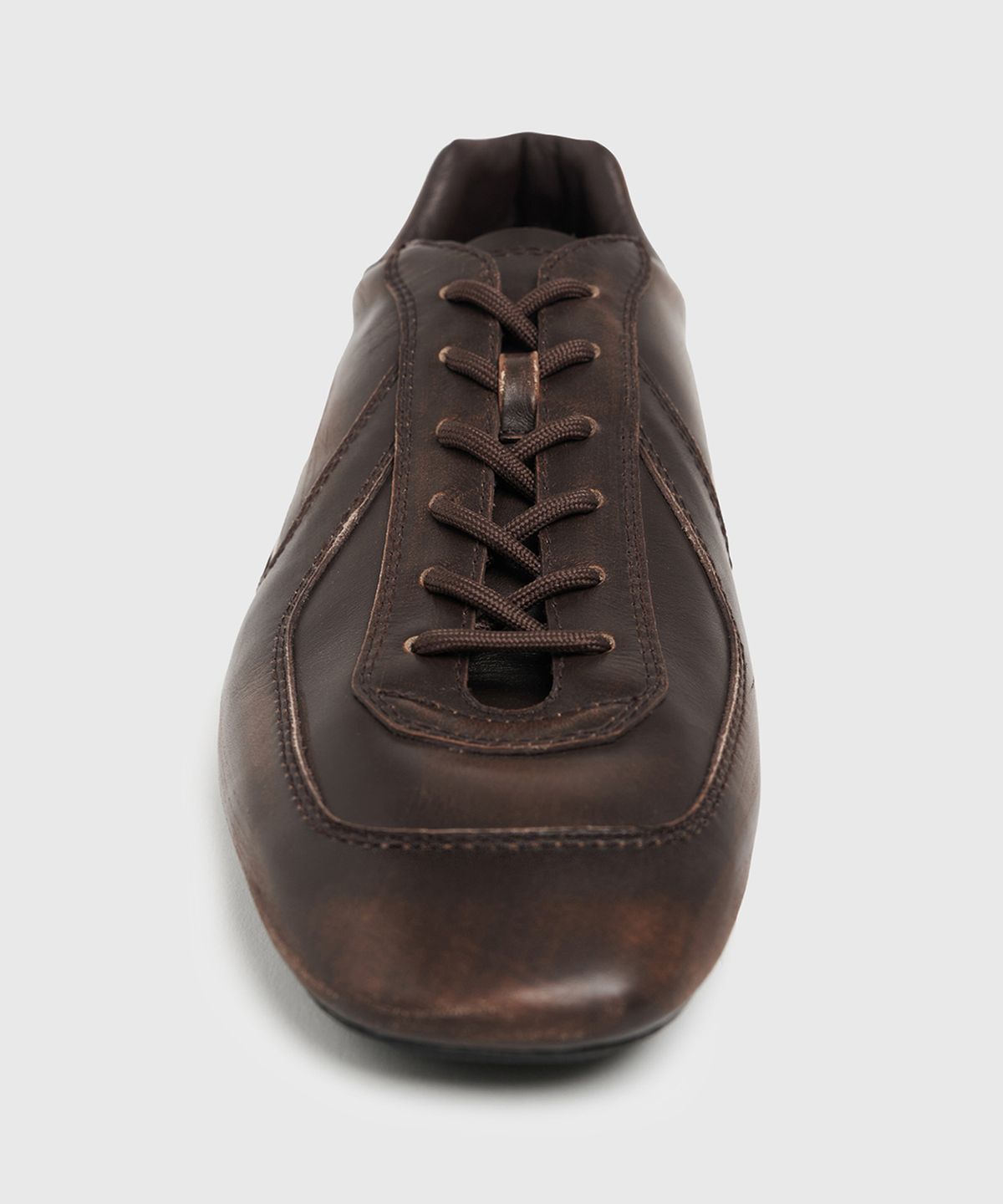 로스트가든(LOSTGARDEN) UNIFORM Driving Sneakers Vintage Brown