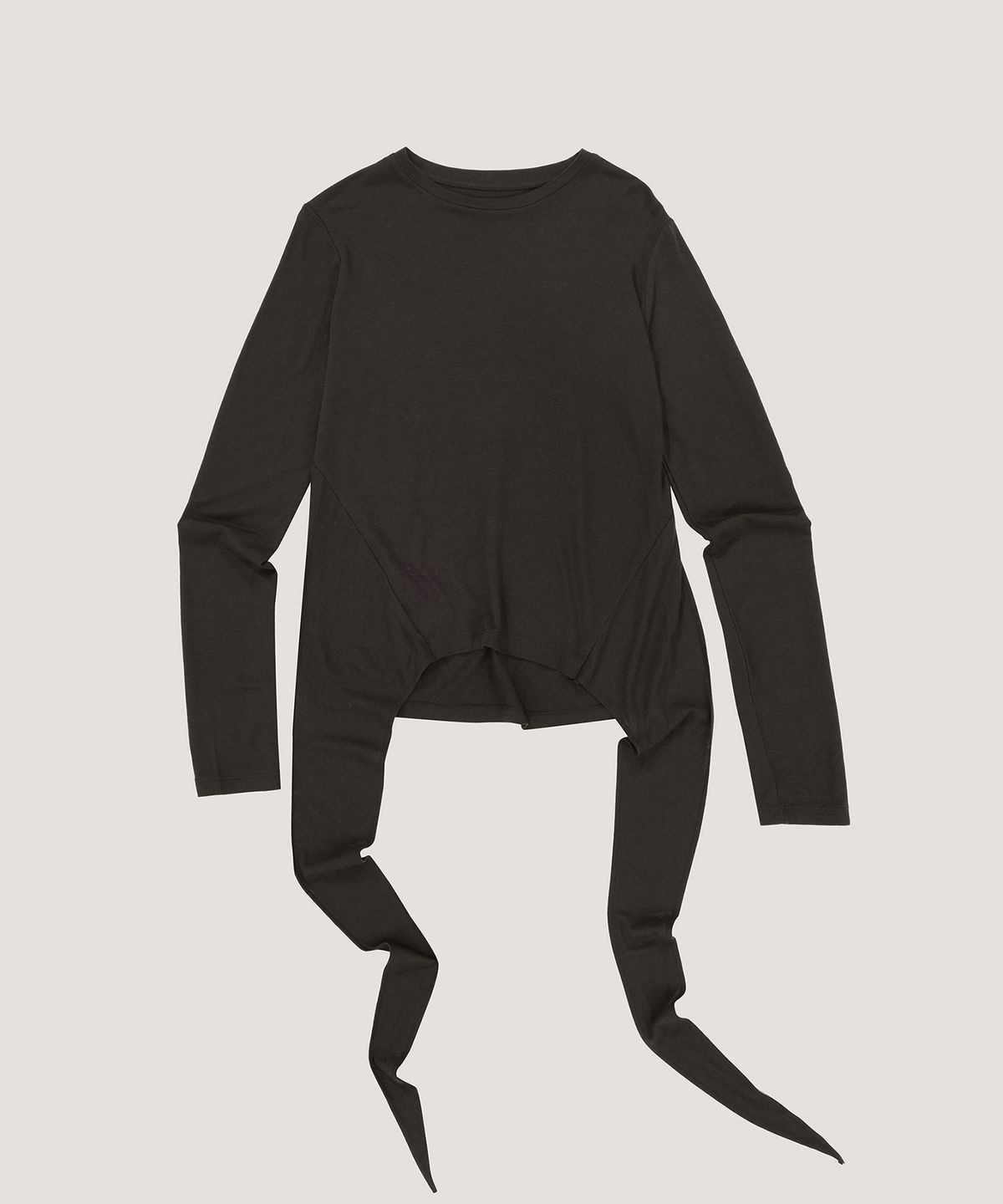 베르소(VERSO) Knot-Tie Round T-Shirt
