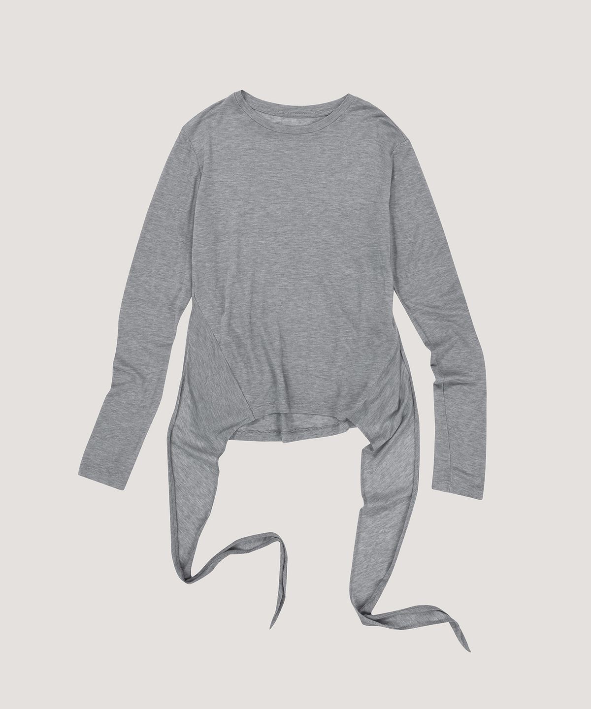 베르소(VERSO) Knot-Tie Round T-Shirt