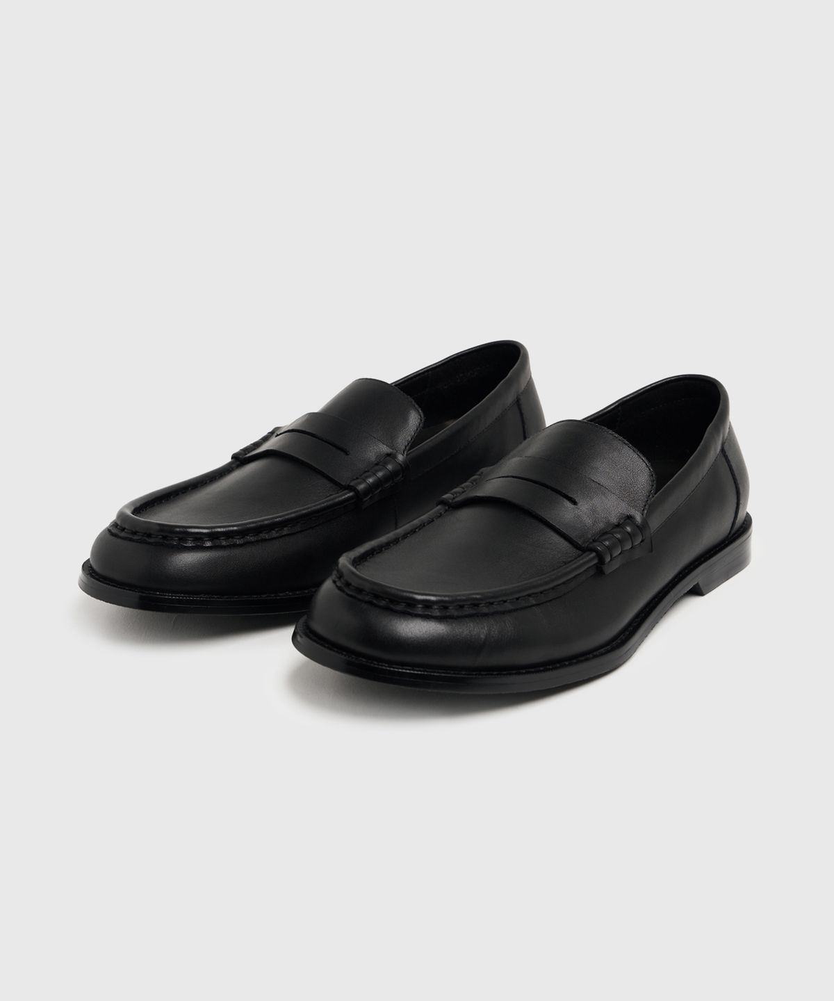 로스트가든(LOSTGARDEN) UNIFORM Wide Loafer Black