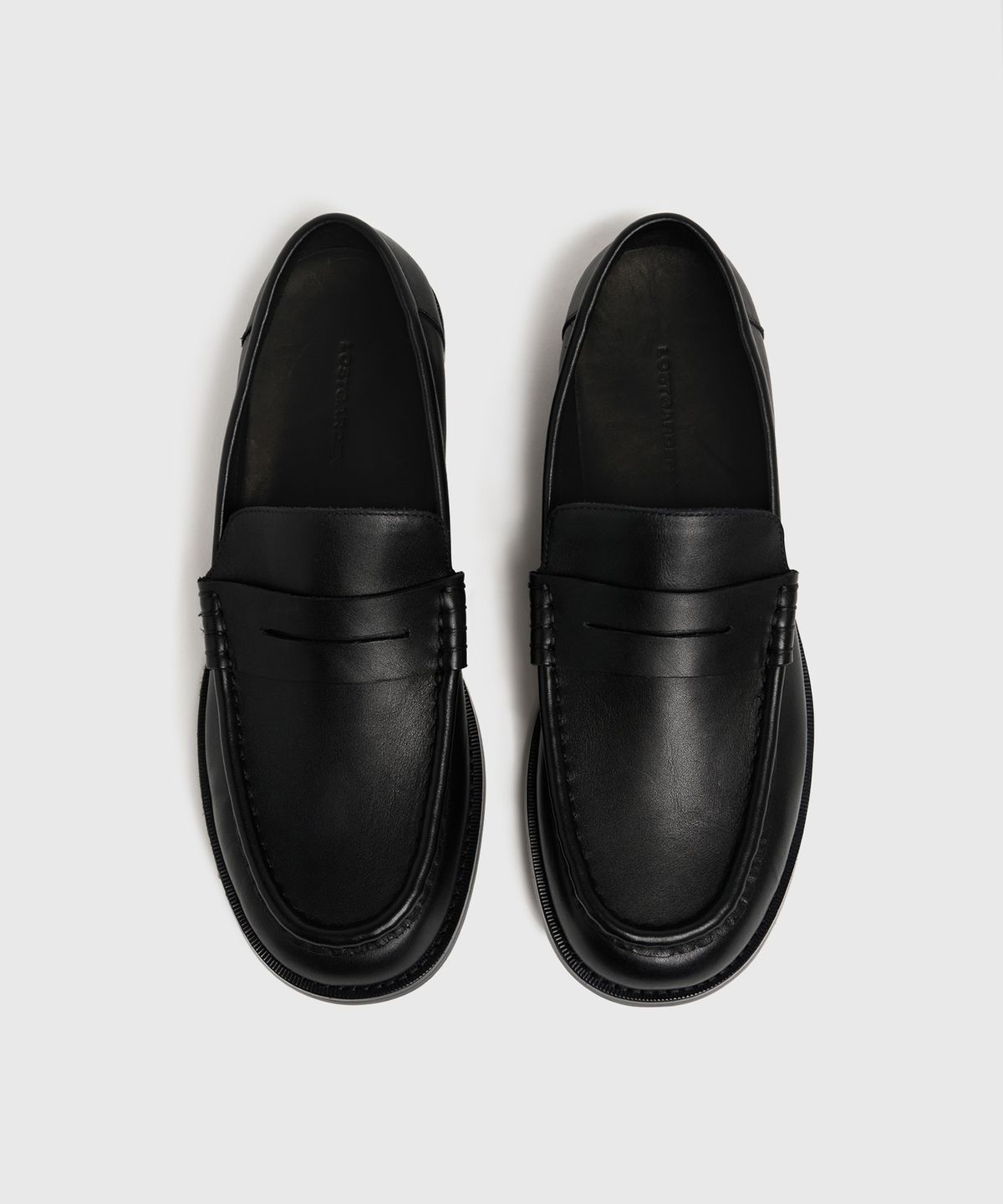 로스트가든(LOSTGARDEN) UNIFORM Wide Loafer Black