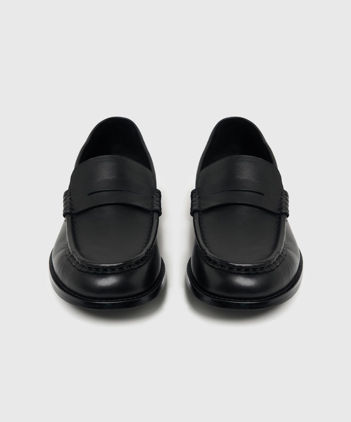 로스트가든(LOSTGARDEN) UNIFORM Wide Loafer Black
