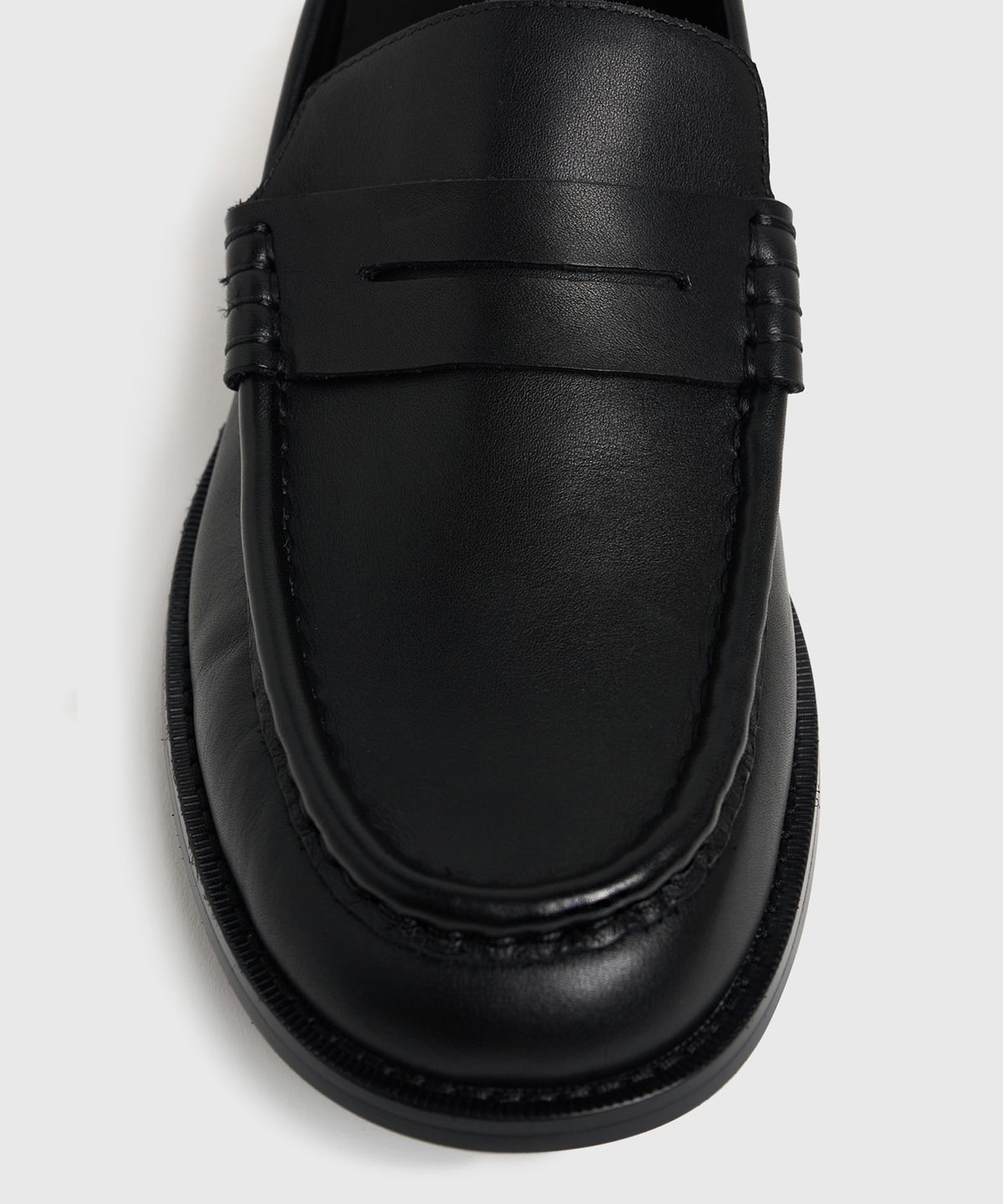로스트가든(LOSTGARDEN) UNIFORM Wide Loafer Black