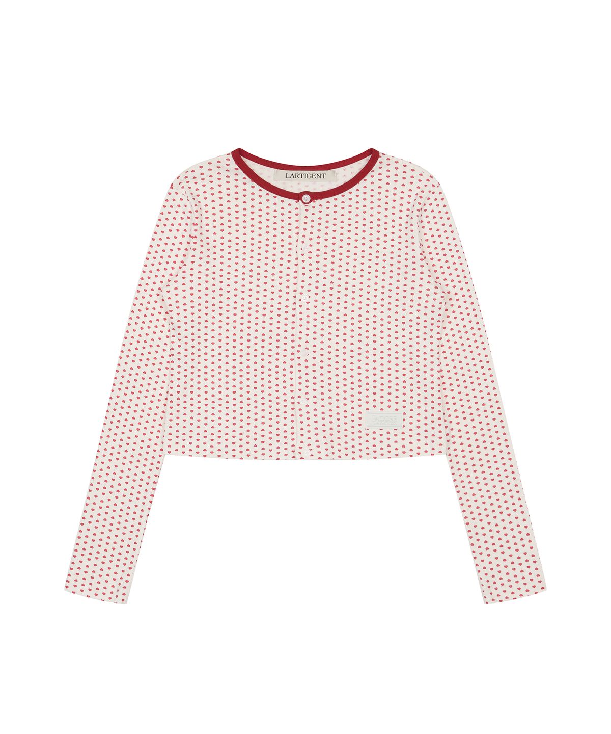 라티젠(LARTIGENT) MY MELODY 3-PIECE LOUNGEWEAR SET(RED)