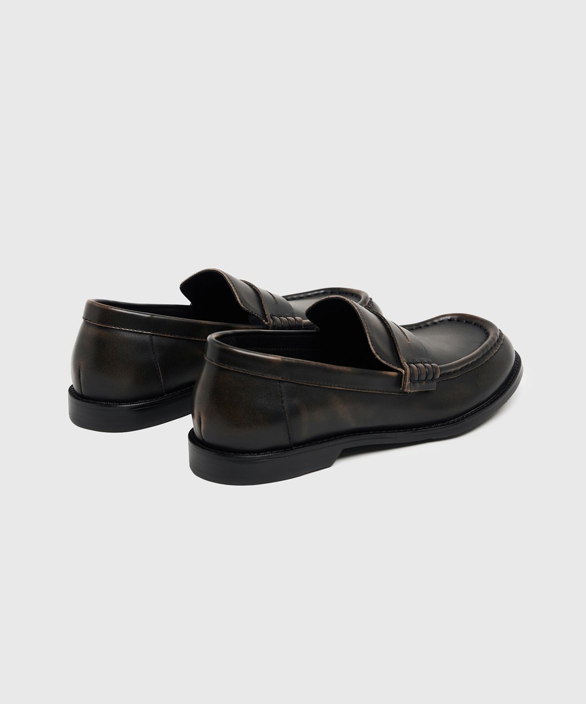 로스트가든(LOSTGARDEN) UNIFORM Wide Loafer Vintage Brown