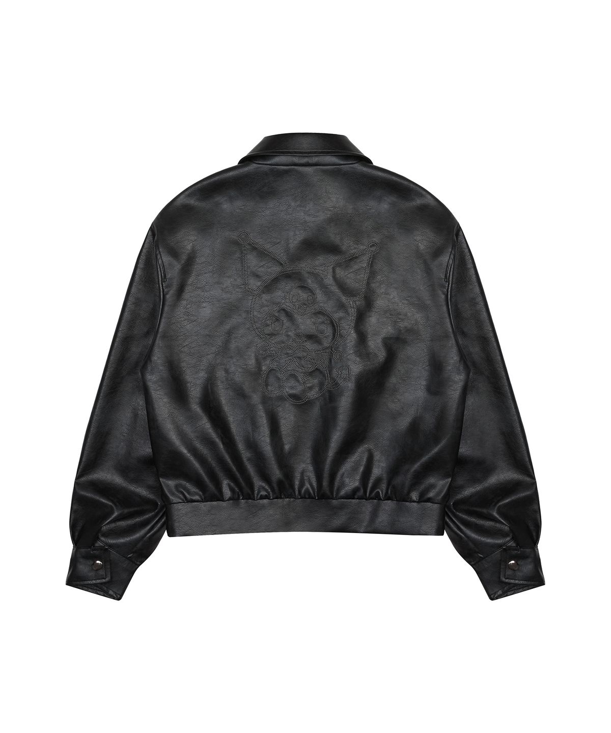 라티젠(LARTIGENT) KUROMI VEGAN LEATHER JACKET(BLACK)