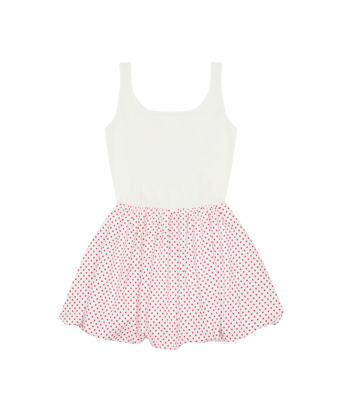 라티젠(LARTIGENT) MY MELODY DOT BALLOON ONE-PIECE(WHITE)