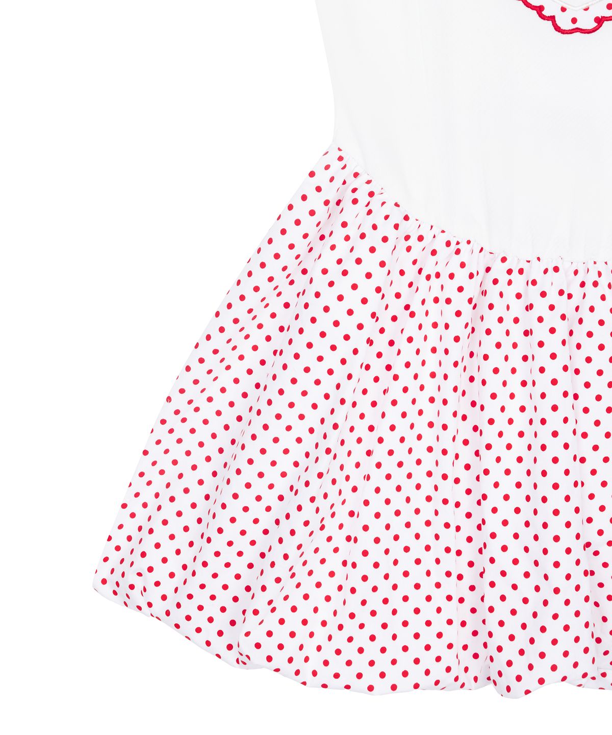 라티젠(LARTIGENT) MY MELODY DOT BALLOON ONE-PIECE(WHITE)