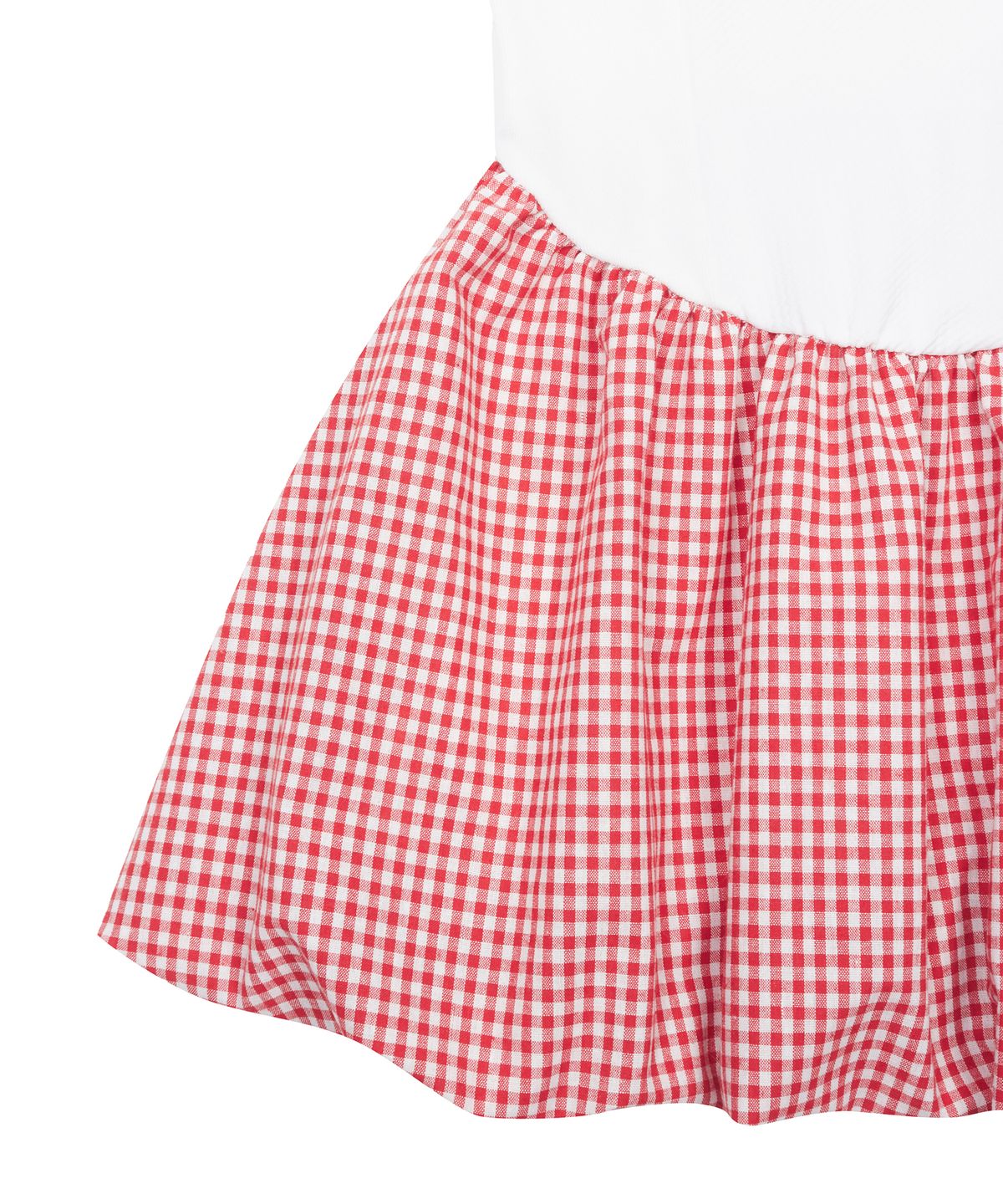 라티젠(LARTIGENT) MY MELODY CHECK BALLOON ONE-PIECE(WHITE)