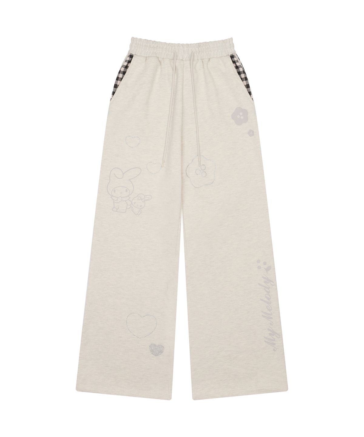 라티젠(LARTIGENT) MY MELODY TRAINING PANTS(BEIGE)