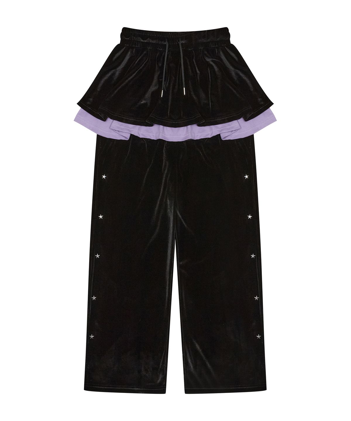 라티젠(LARTIGENT) KUROMI VELVET SET-UP(BLACK)