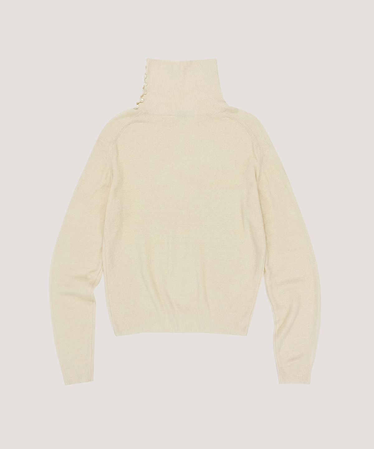 베르소(VERSO) Wholegament Button Up Turtleneck