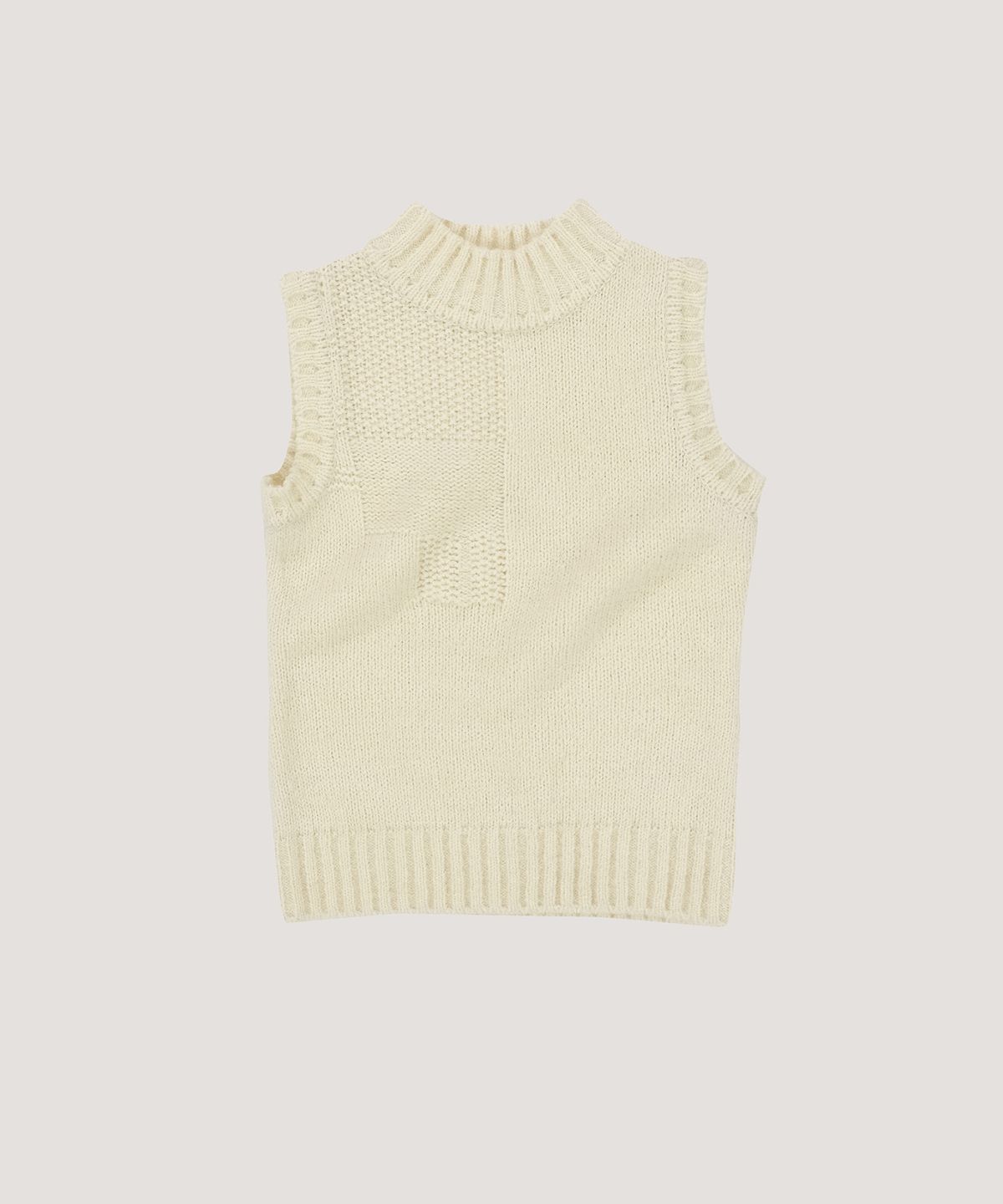 베르소(VERSO) Kid Mohair Mixed Knit Vest