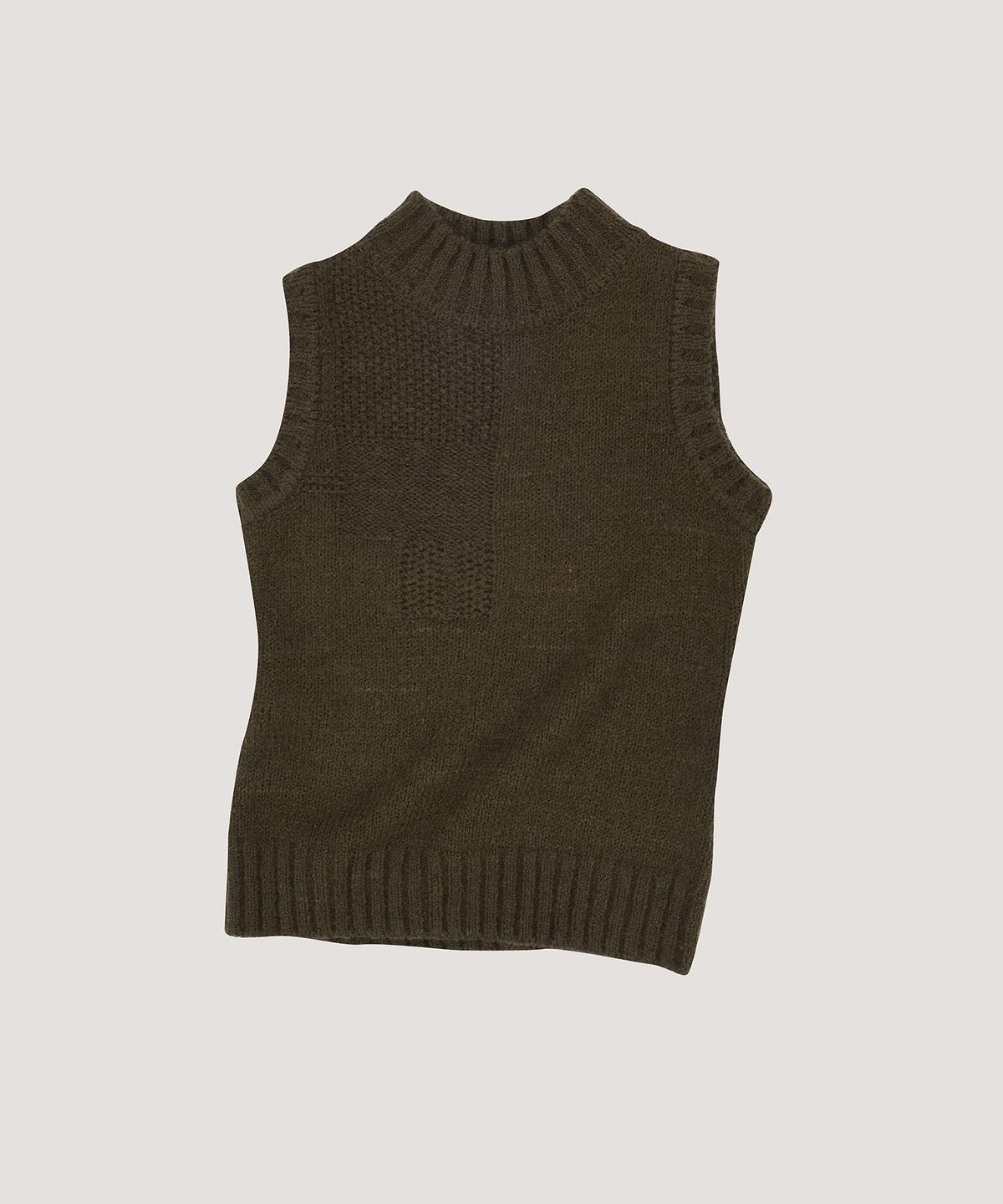 베르소(VERSO) Kid Mohair Mixed Knit Vest