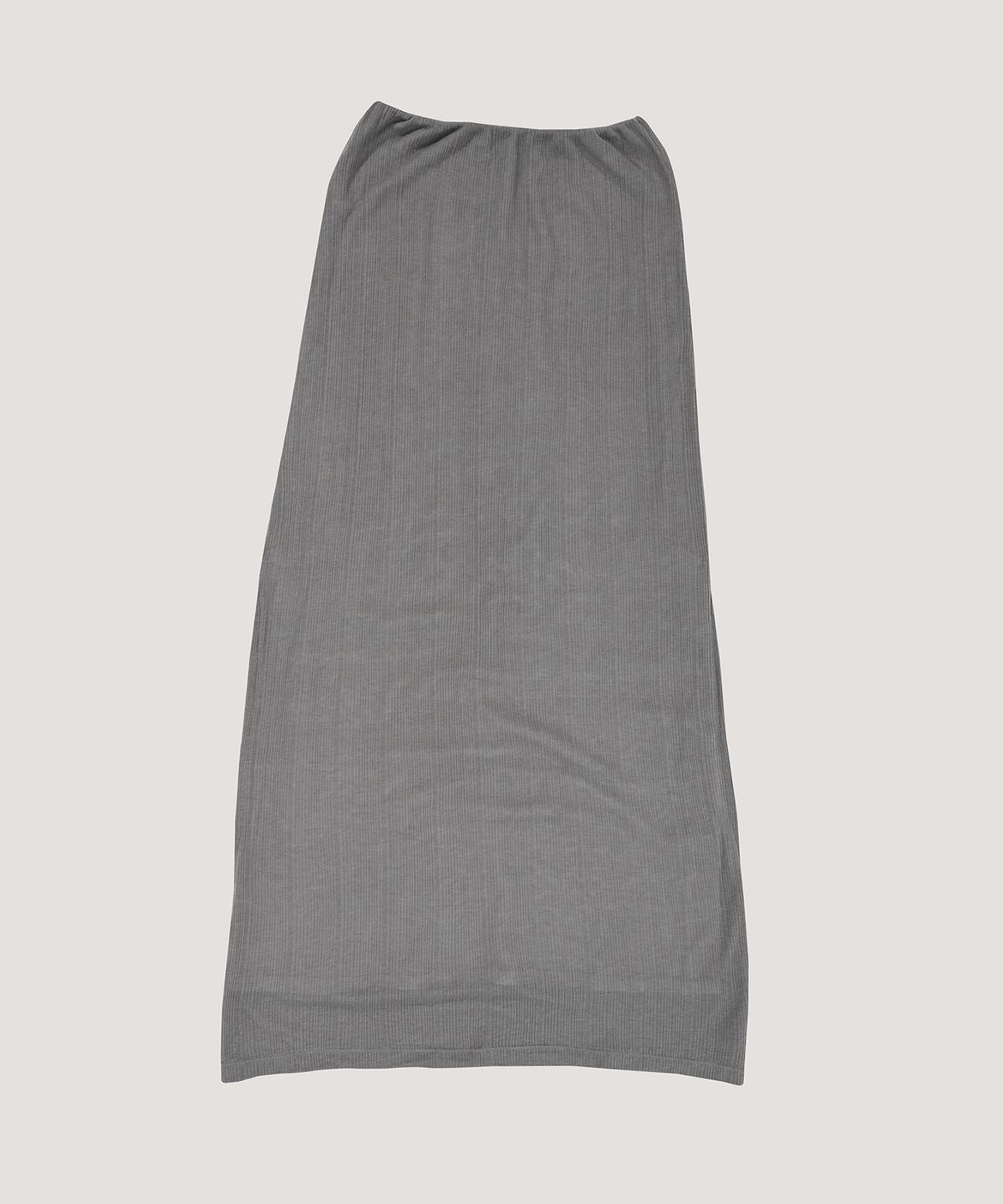 베르소(VERSO) Reversible Ribbed Wool Skirt