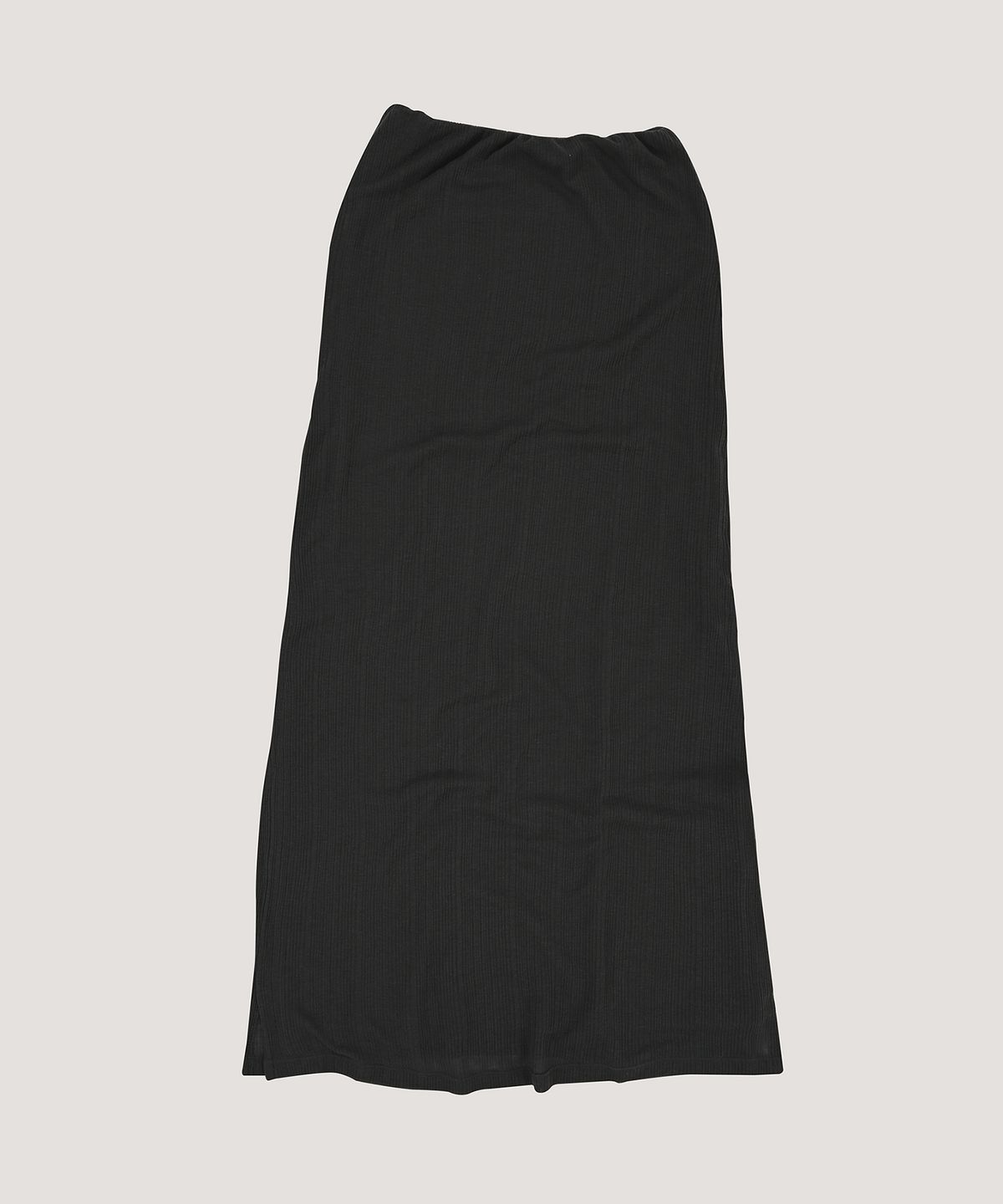베르소(VERSO) Reversible Ribbed Wool Skirt