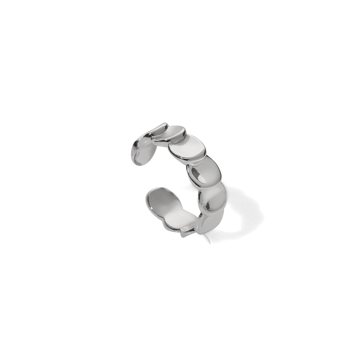 몽드린느(MONDELIGNE) Stir wave ring