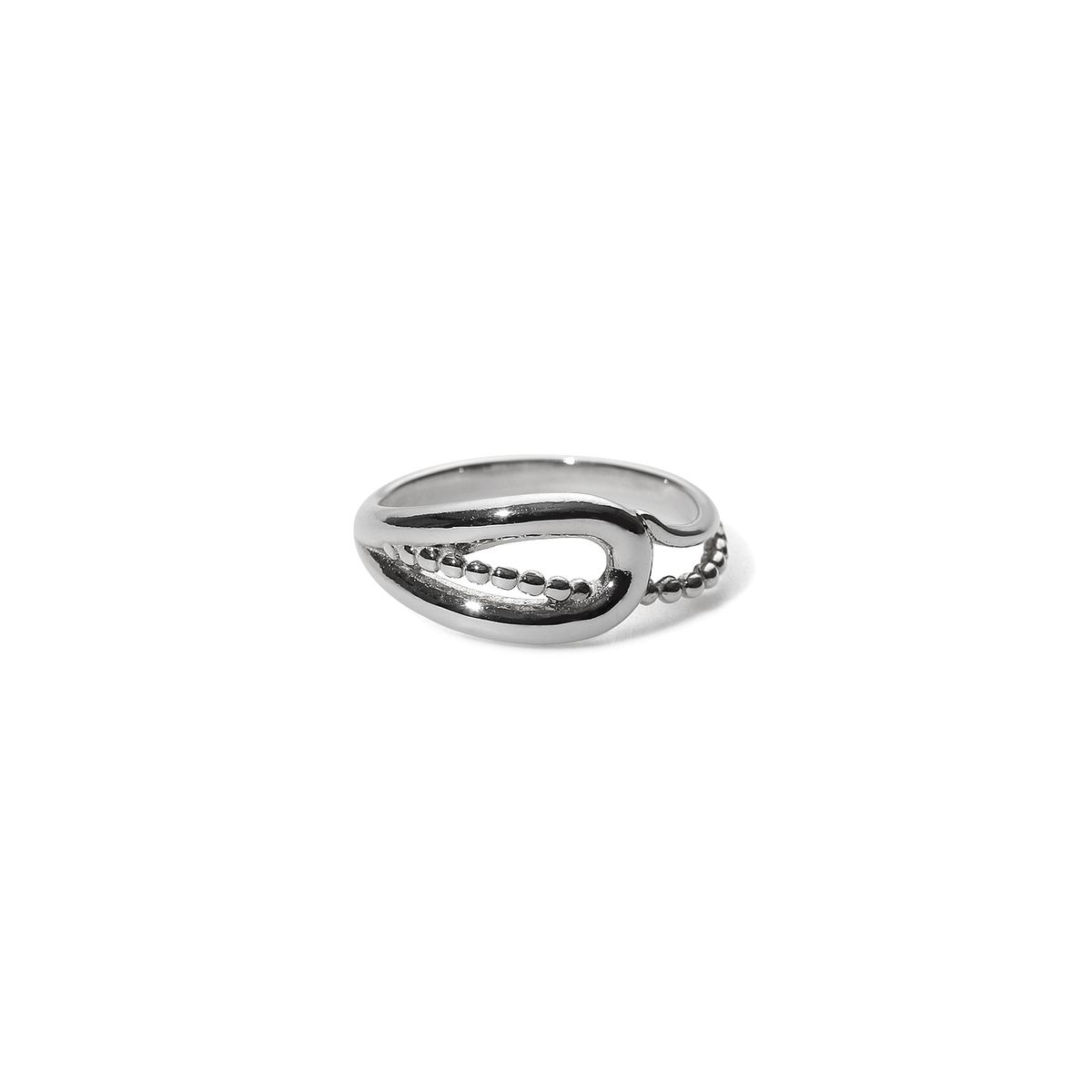 몽드린느(MONDELIGNE) Shining wave ring
