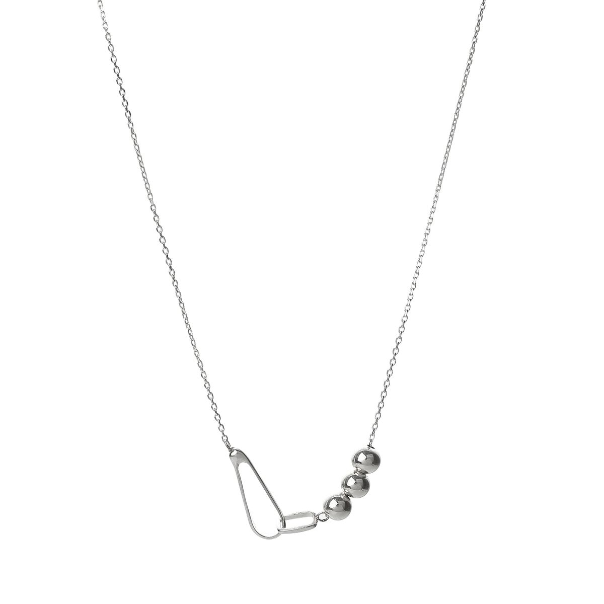 몽드린느(MONDELIGNE) Modern ball necklace
