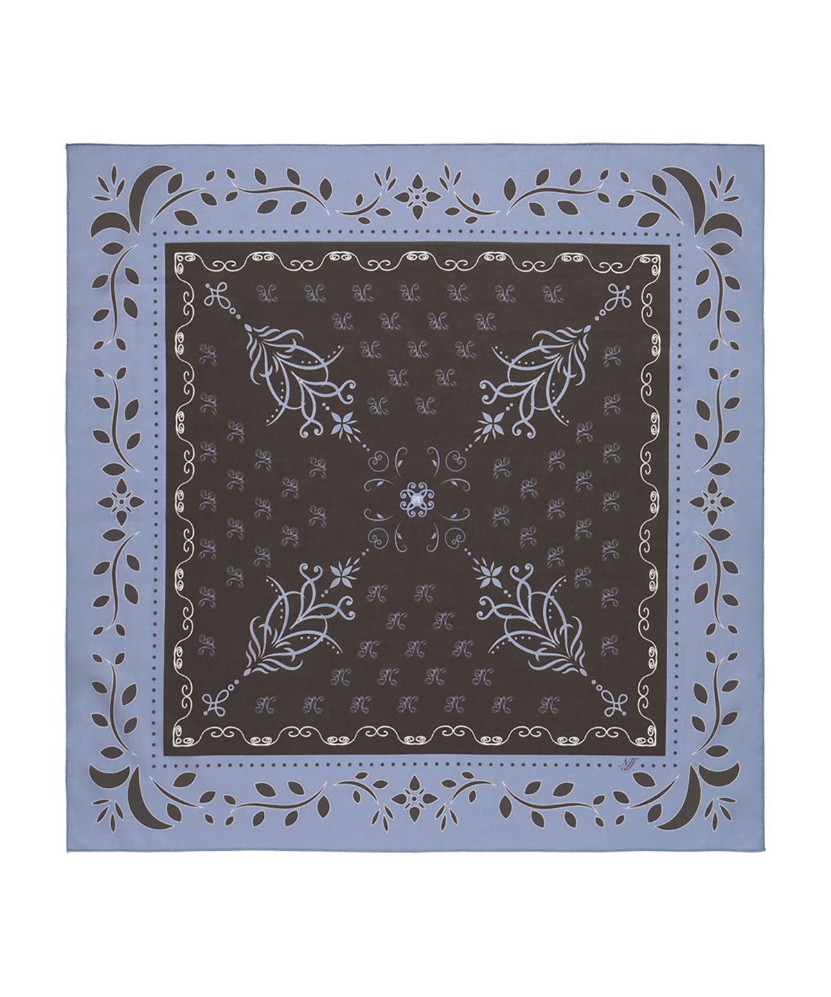 엔프프(NFF) cliff scarf-blue