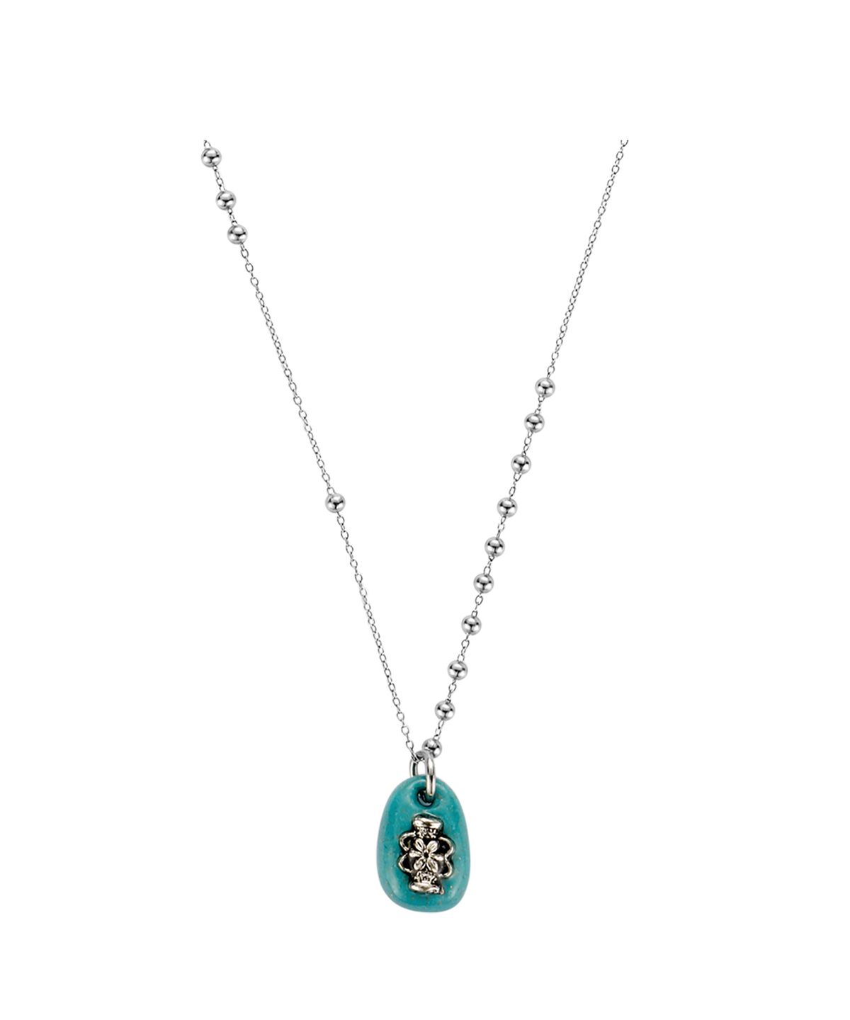 엔프프(NFF) chalice necklace-blue