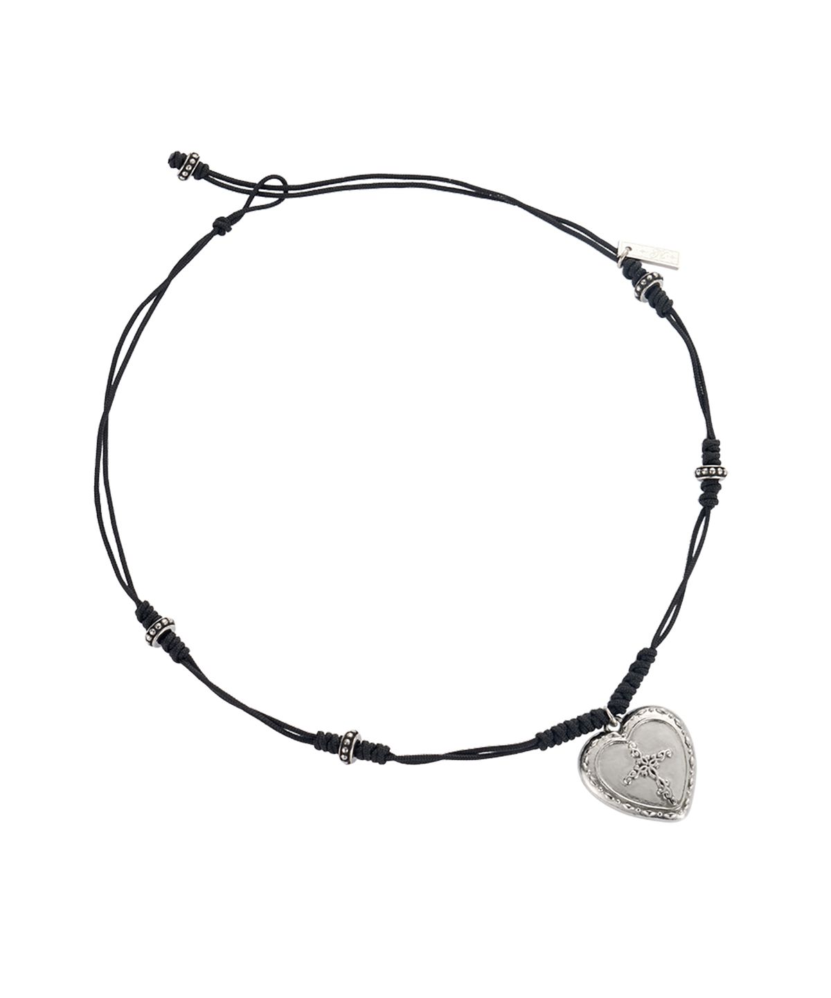 엔프프(NFF) altar cord necklace-black