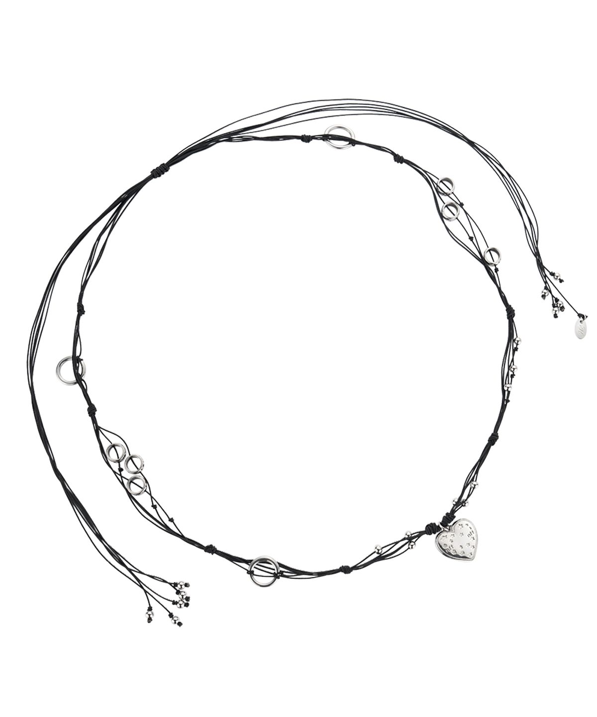 엔프프(NFF) halyard necklace-black
