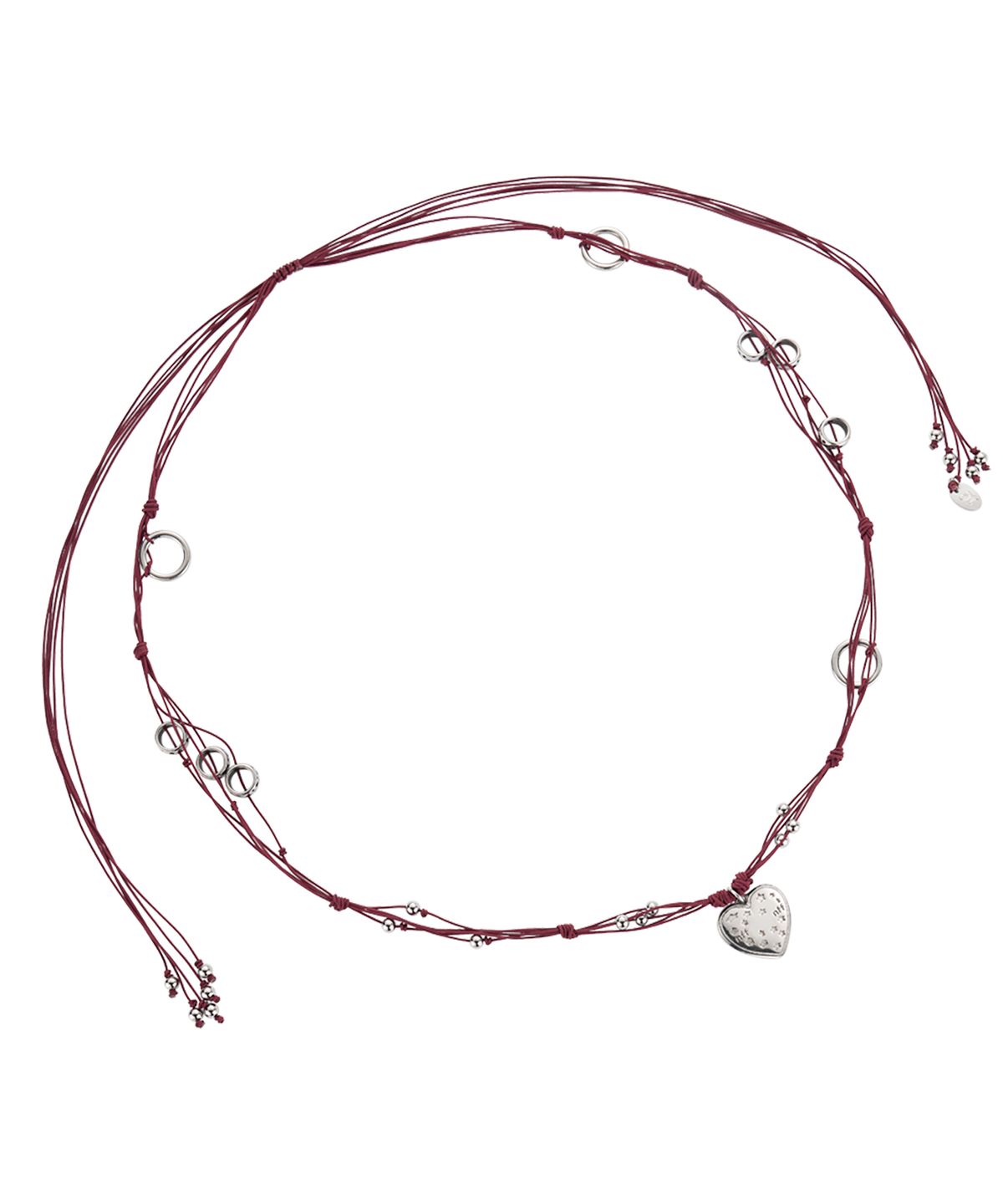 엔프프(NFF) halyard necklace-red