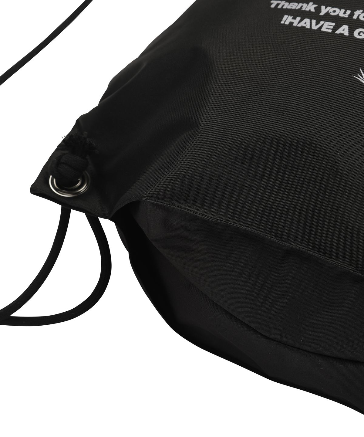 선데이후르츠마켓(SUNDAY FRUIT MARKET) GOOD SUNDAY STRING BAG BLACK