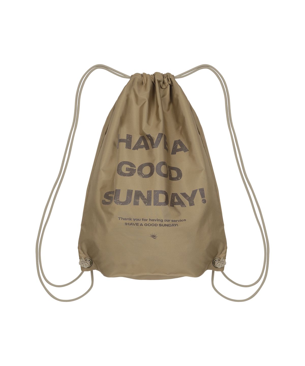 선데이후르츠마켓(SUNDAY FRUIT MARKET) GOOD SUNDAY STRING BAG BEIGE