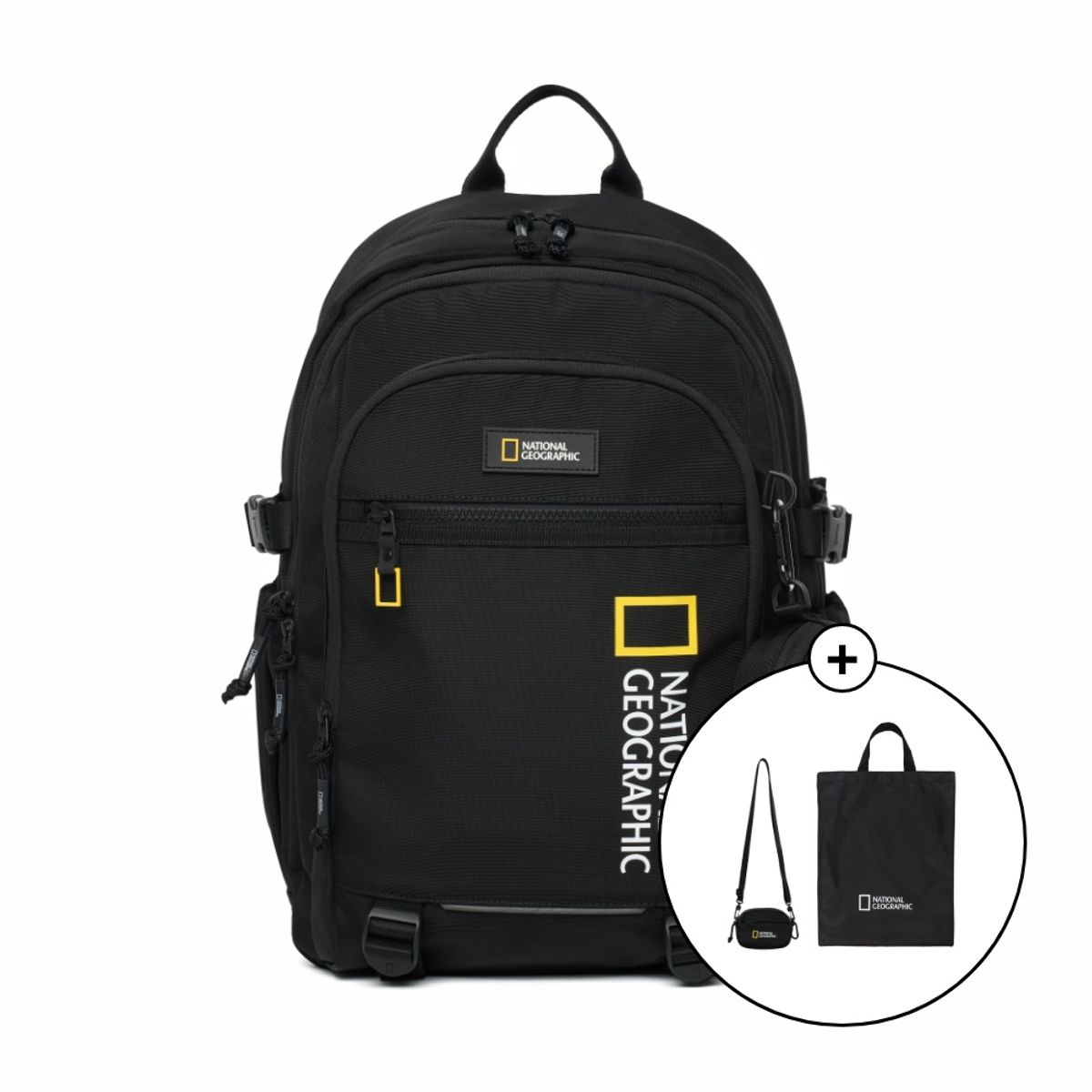 내셔널지오그래픽(NATIONALGEOGRAPHIC) N261ABG550 타이니 백팩 BLACK