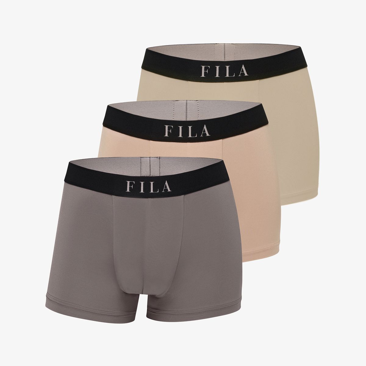 휠라언더웨어(FILA UNDERWEAR) 에센셜 클래식 남성 드로즈 스킨 3PACK(FI253DR01M009260)