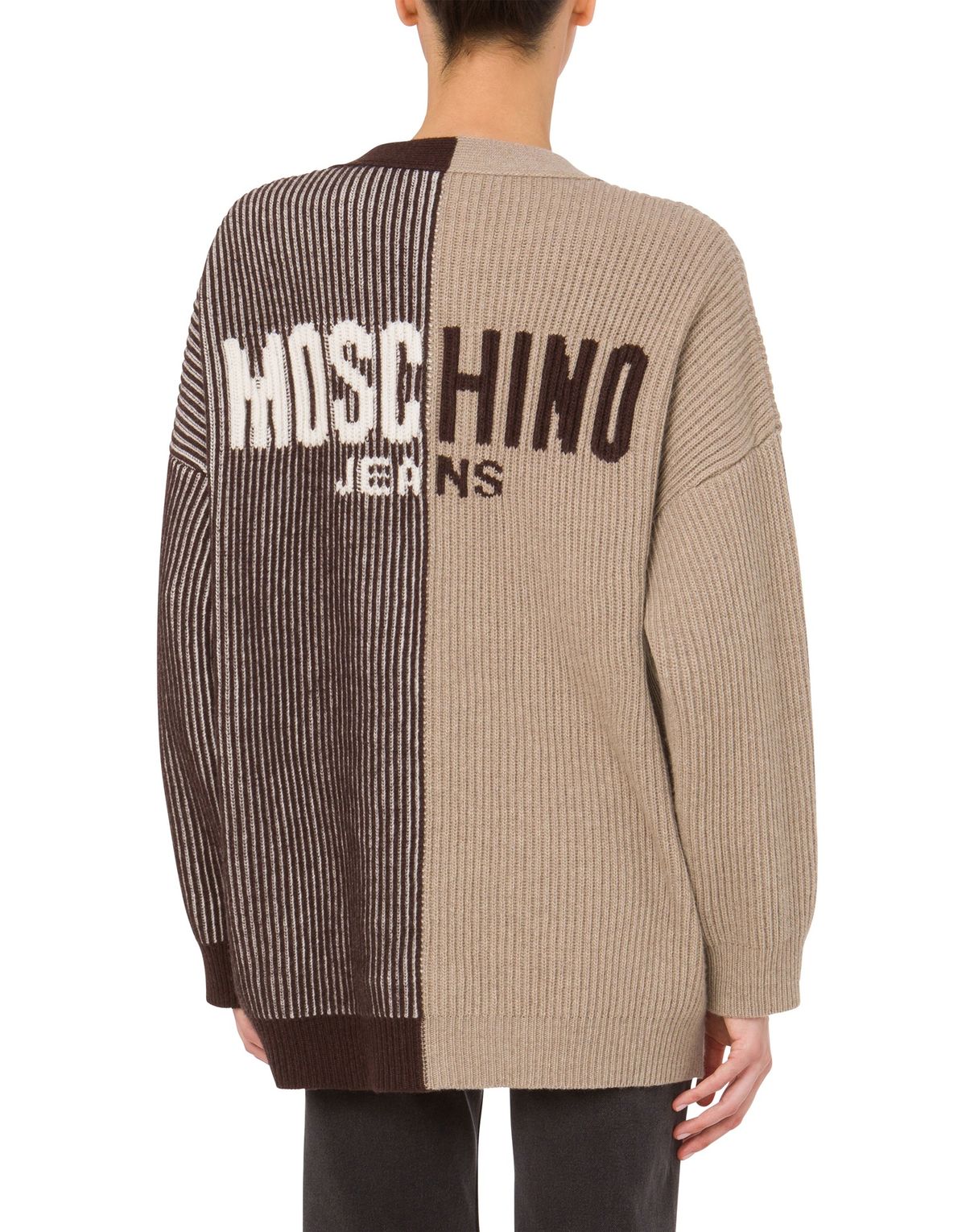 모스키노(MOSCHINO) 진스 투톤믹스 가디건