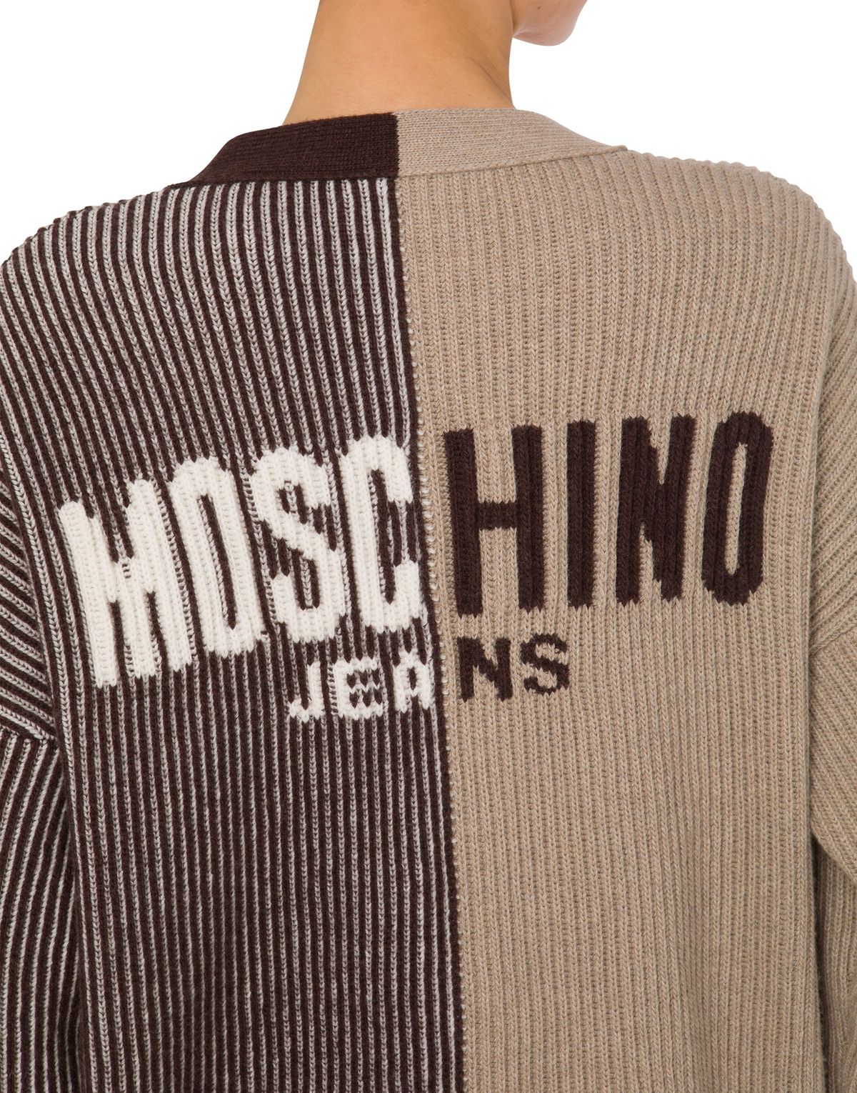 모스키노(MOSCHINO) 진스 투톤믹스 가디건