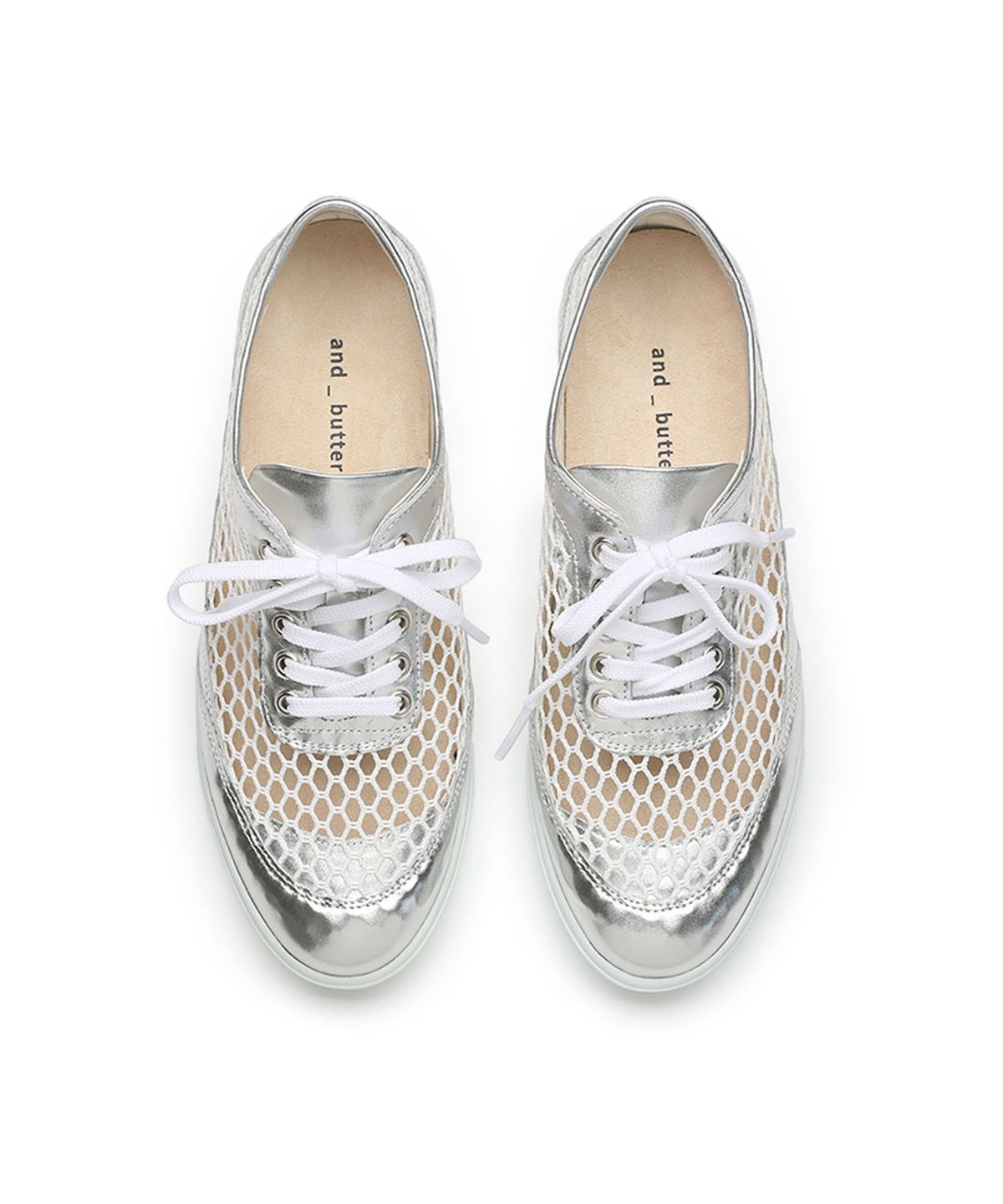 앤버터럼(ANDBUTTERUM) Comet_Sneakers_Silver(BF5BMK56SV)
