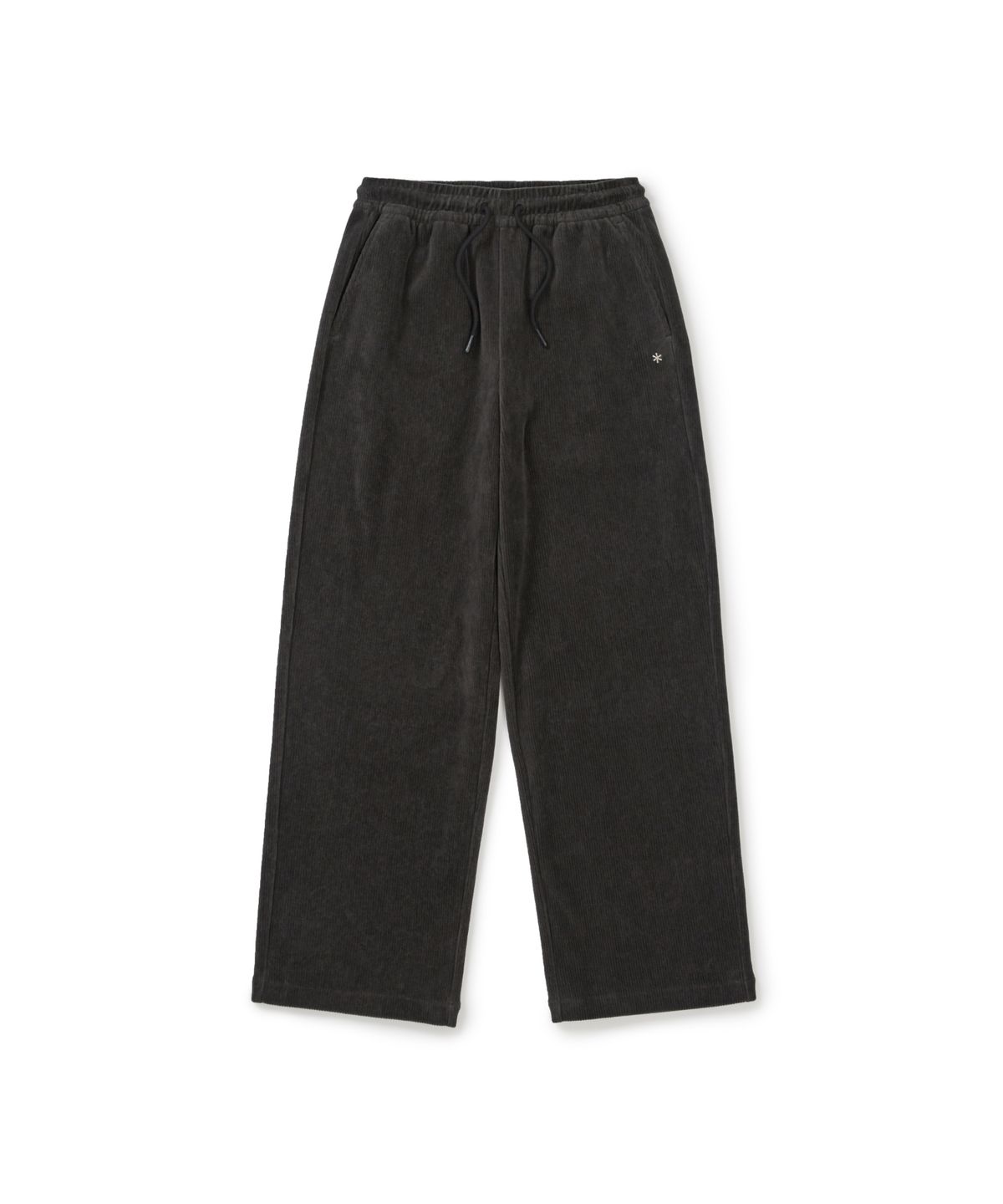 스노우피크 어패럴(SNOWPEAK APPAREL) 코듀로이 여성 세미 와이드 팬츠 (S25WWFFP73) Dark Charcoal