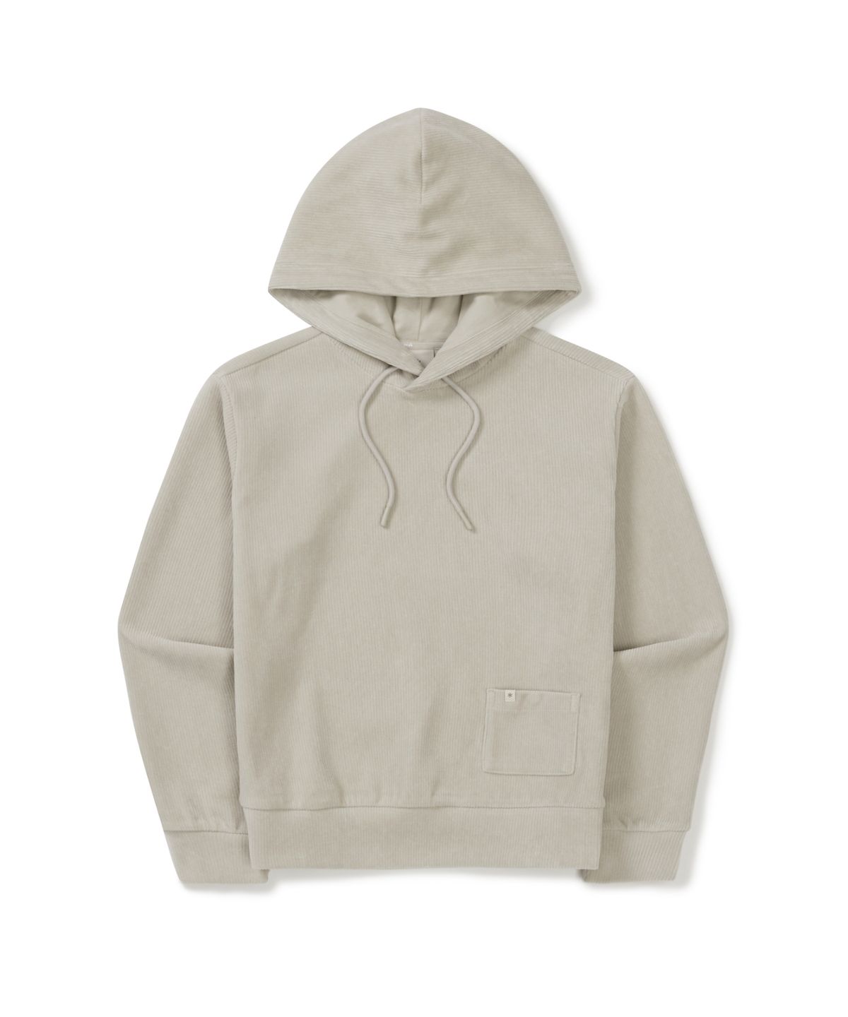 스노우피크 어패럴(SNOWPEAK APPAREL) 코듀로이 여성 후드 티셔츠 (S25WWFHD71) Light Beige
