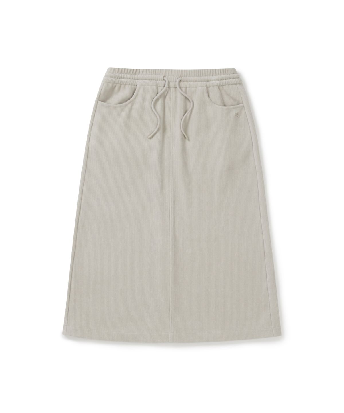 스노우피크 어패럴(SNOWPEAK APPAREL) 코듀로이 여성 스커트 (S25WWFSK75) Light Beige
