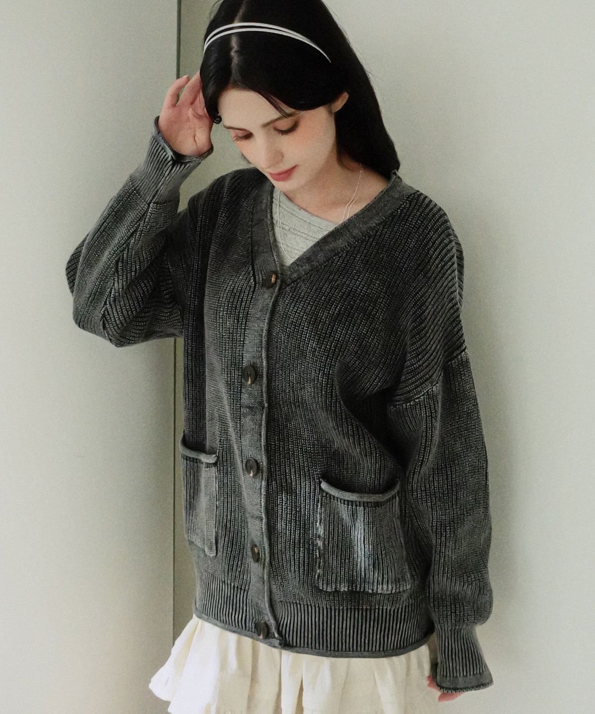 쿨키튼(KOOLKITTEN) Vintage Knit Cardigan