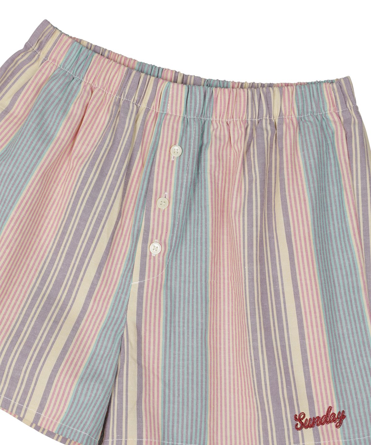 선데이후르츠마켓(SUNDAY FRUIT MARKET) SUNDAY STRIPE TRUNK PINK