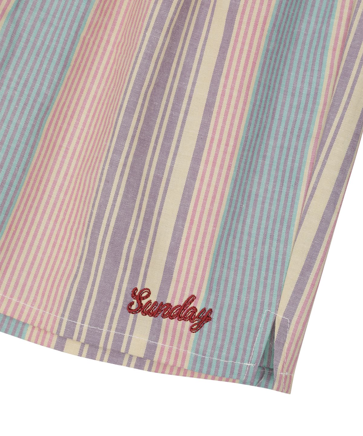 선데이후르츠마켓(SUNDAY FRUIT MARKET) SUNDAY STRIPE TRUNK PINK