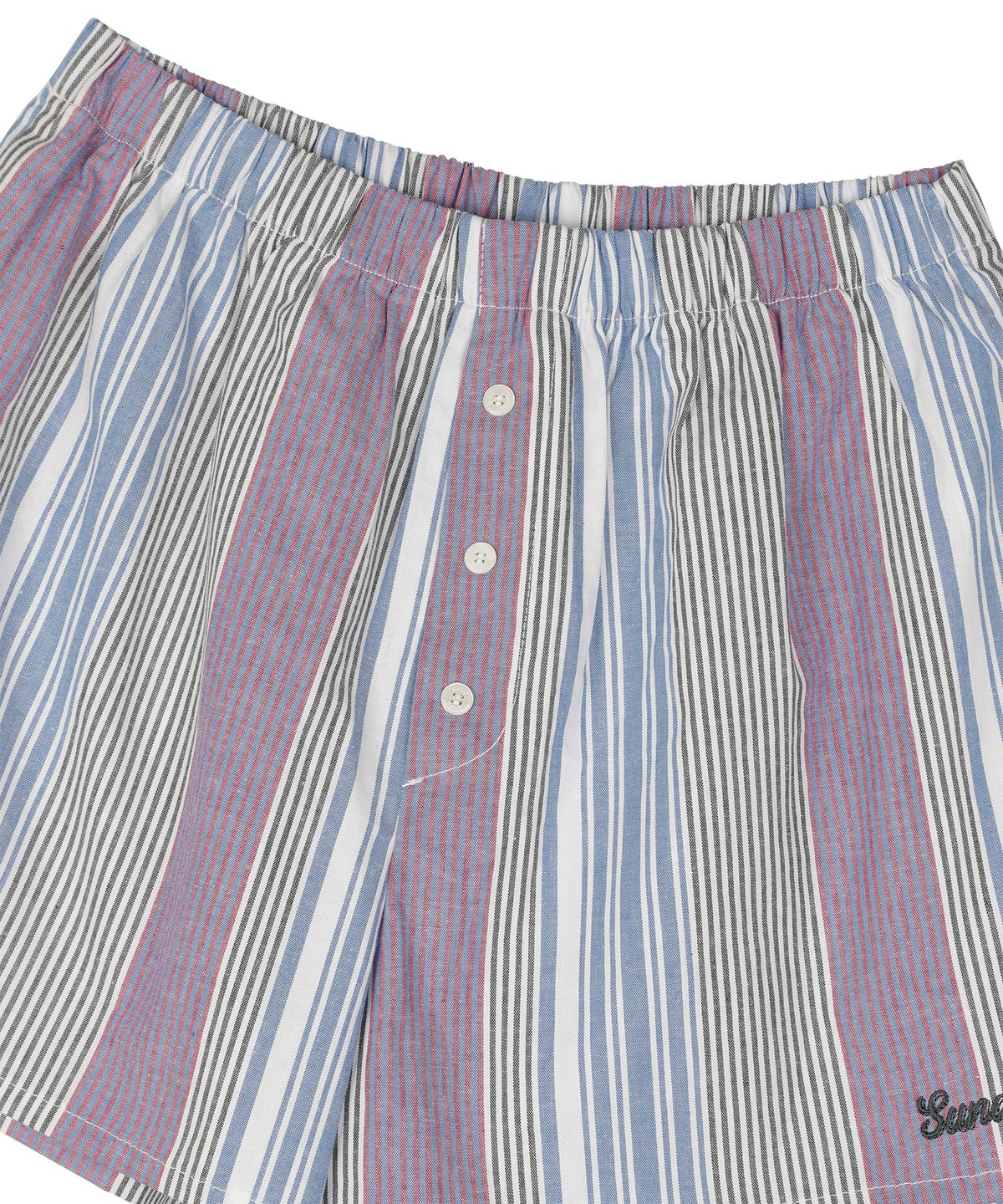 선데이후르츠마켓(SUNDAY FRUIT MARKET) SUNDAY STRIPE TRUNK BLUE