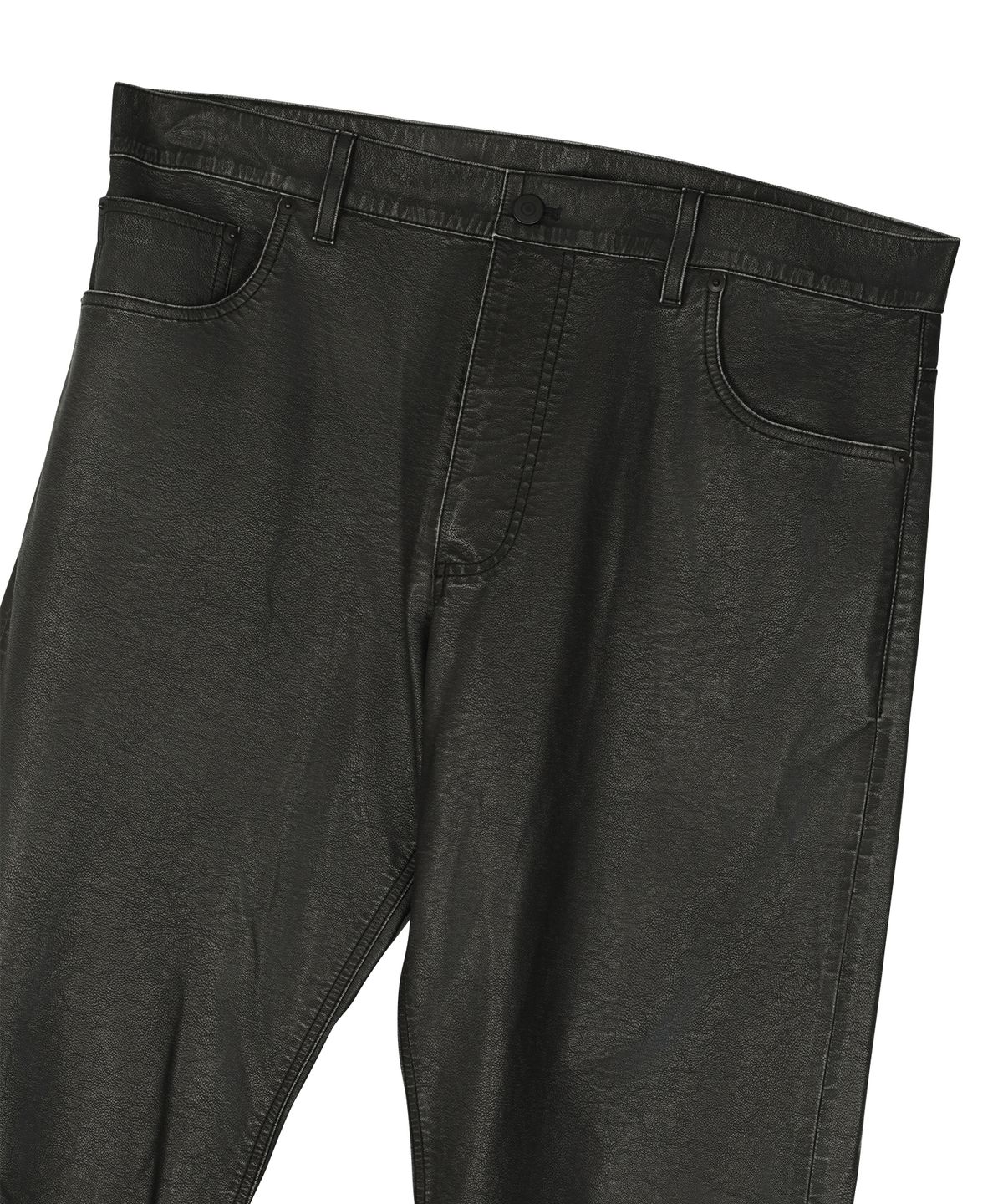 선데이후르츠마켓(SUNDAY FRUIT MARKET) SUNDAY VINTAGE LEATHER PANT BLACK
