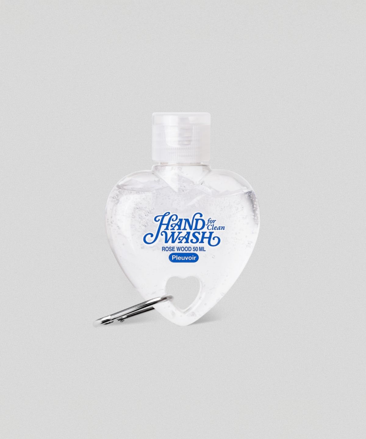 플르부아(PLEUVOIR) 하트 키링 핸드워시 로즈우드 50mL