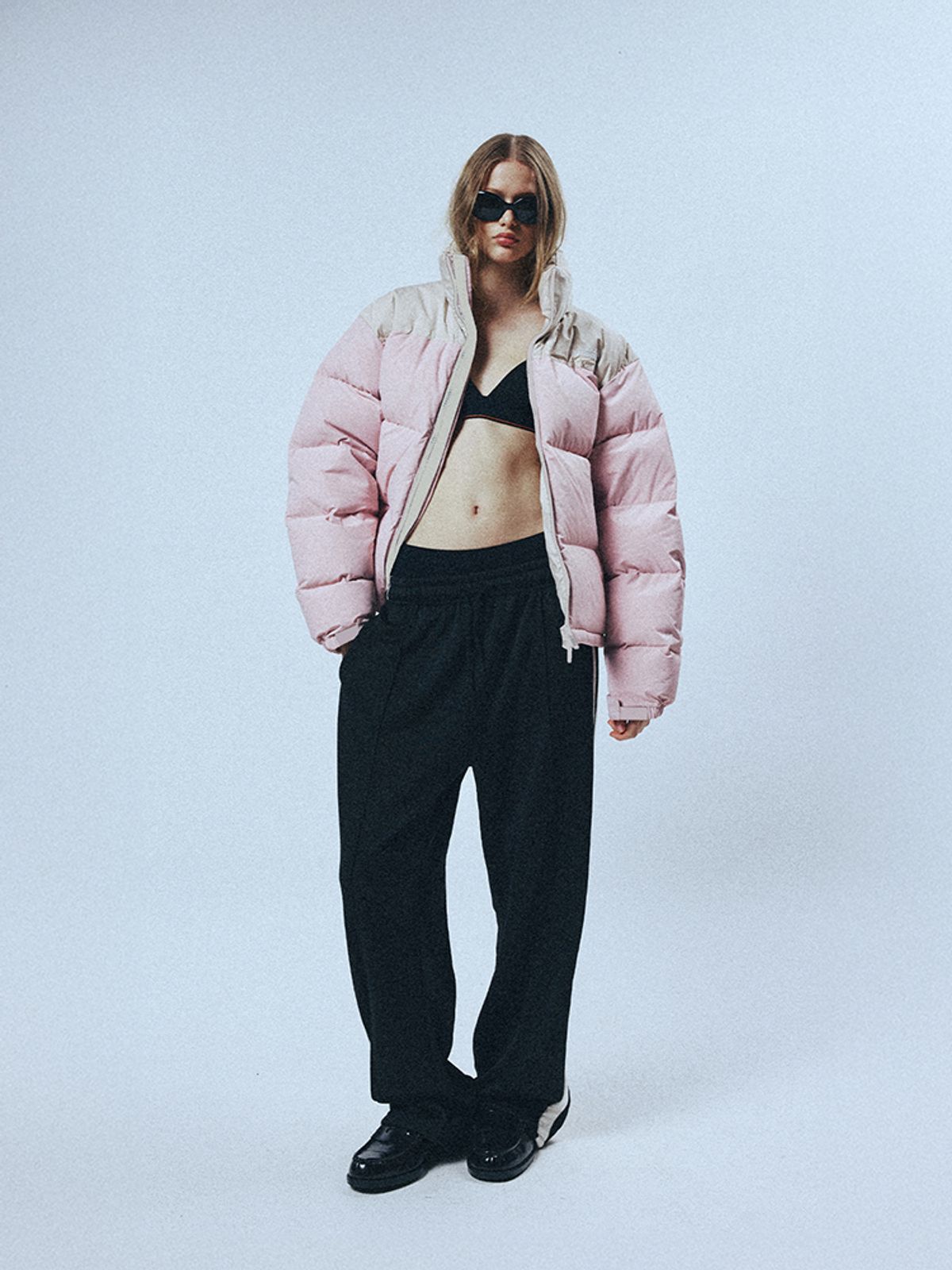 선데이후르츠마켓(SUNDAY FRUIT MARKET) SUNDAY JERSEY TRACK PANT BLACK