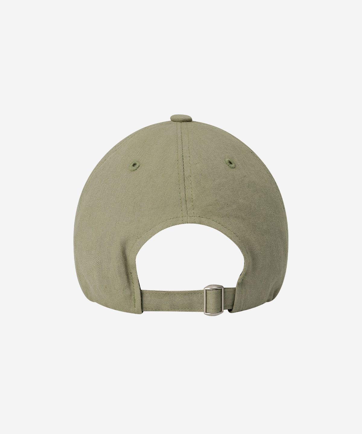 하트익스플로러(HEARTEXPLORER) Layered lettering linen ball cap (khaki)