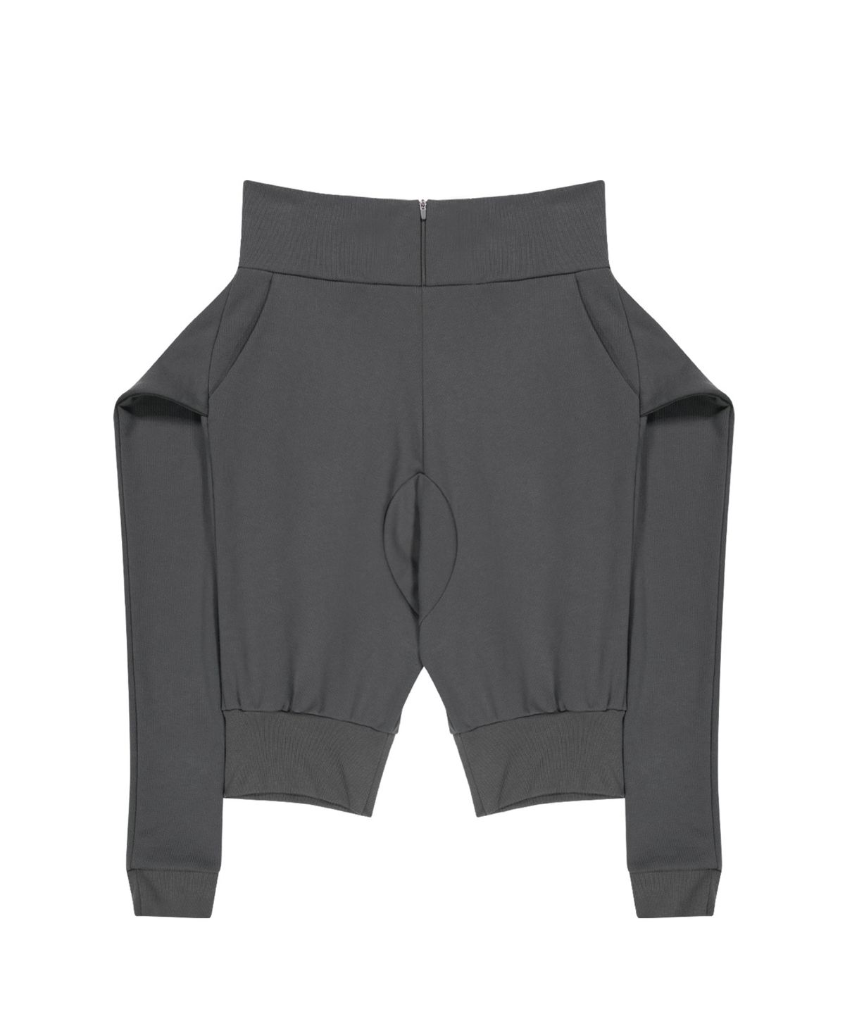 오호스(OJOS) Sleeve Pumpkin Pants / Charcoal