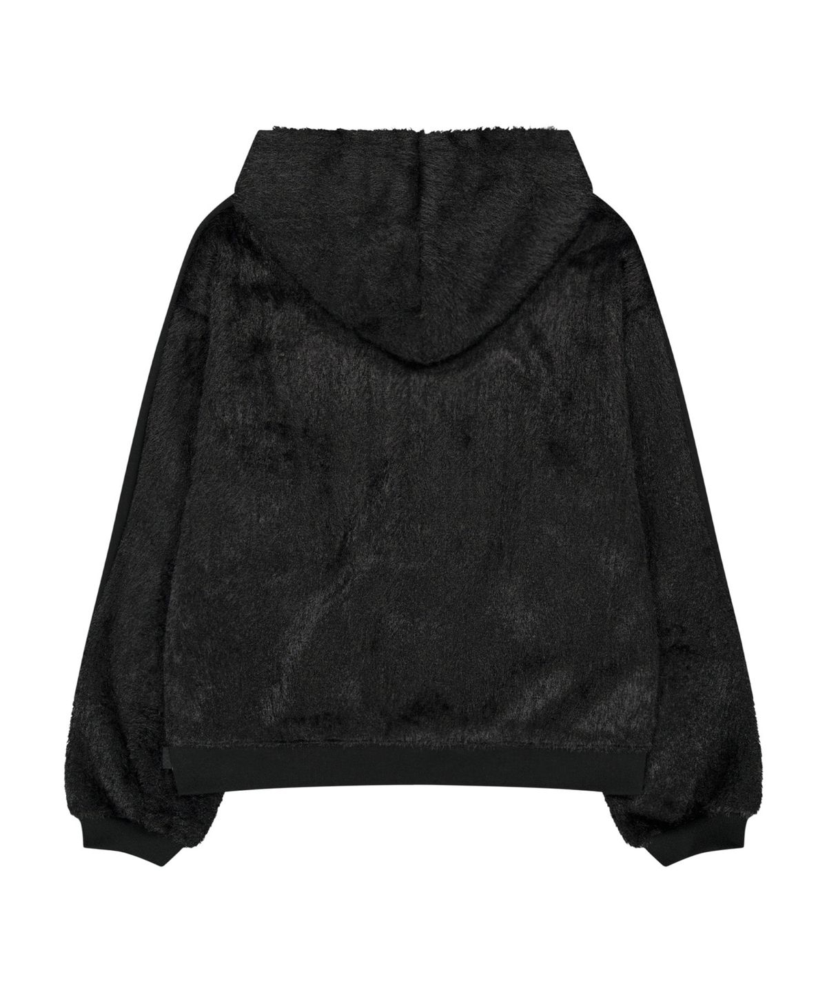 오호스(OJOS) Knit Back Hoodie / Black