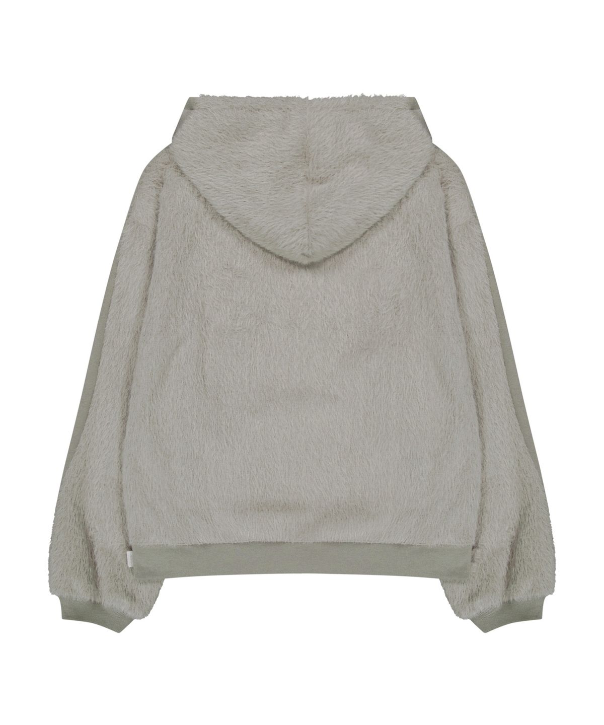 오호스(OJOS) Knit Back Hoodie / Mint Grey