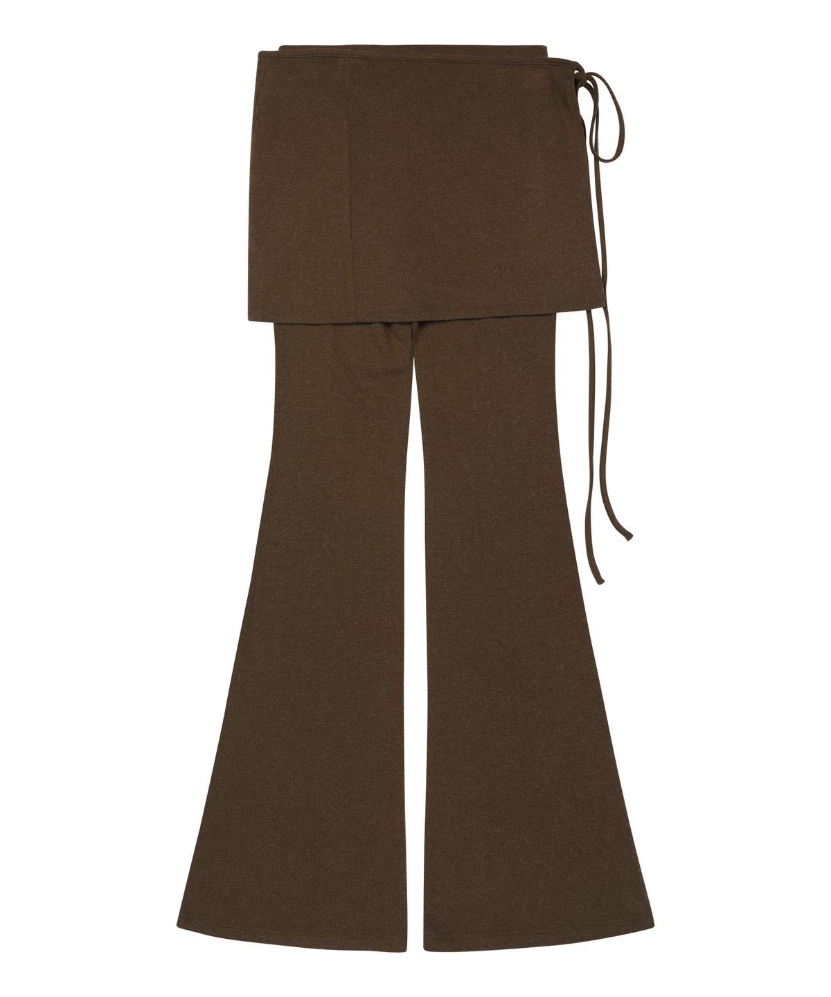 선데이후르츠마켓(SUNDAY FRUIT MARKET) W) SOFT FLARE PANT SET BROWN
